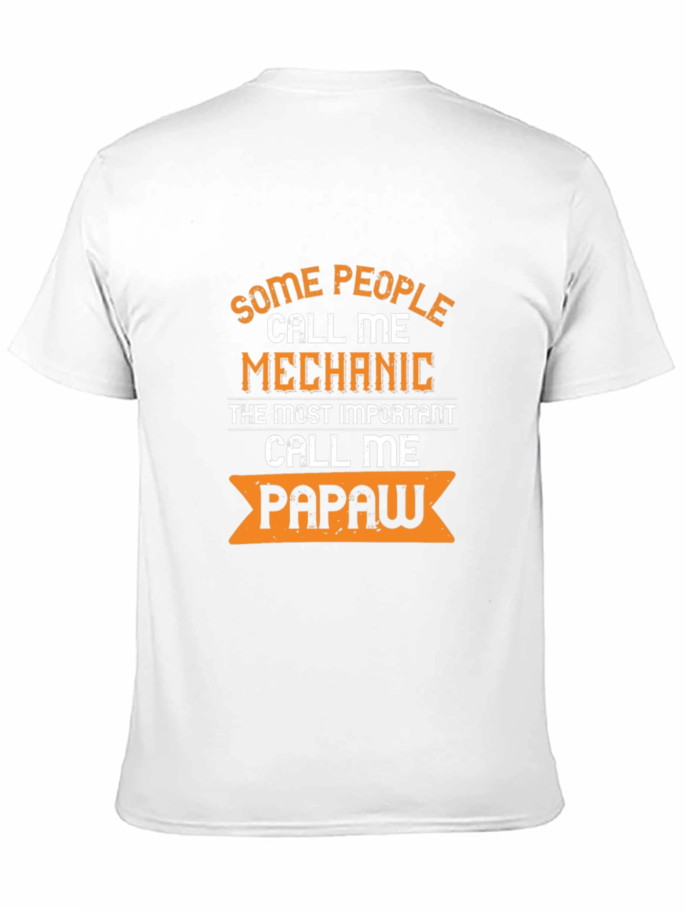 Black Mechanic Papaw Graphic Tee - Best Mechanic Gift view 11