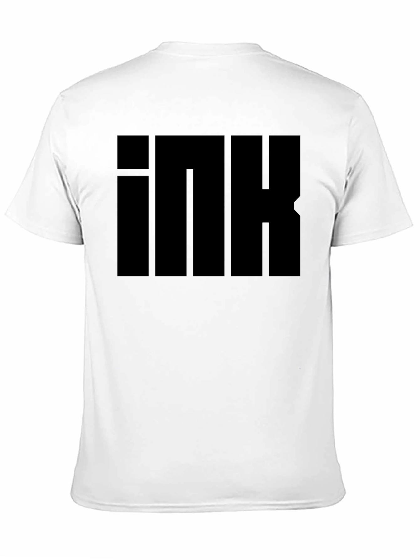 Black Bold Black "INK" Graphic Tee view 11