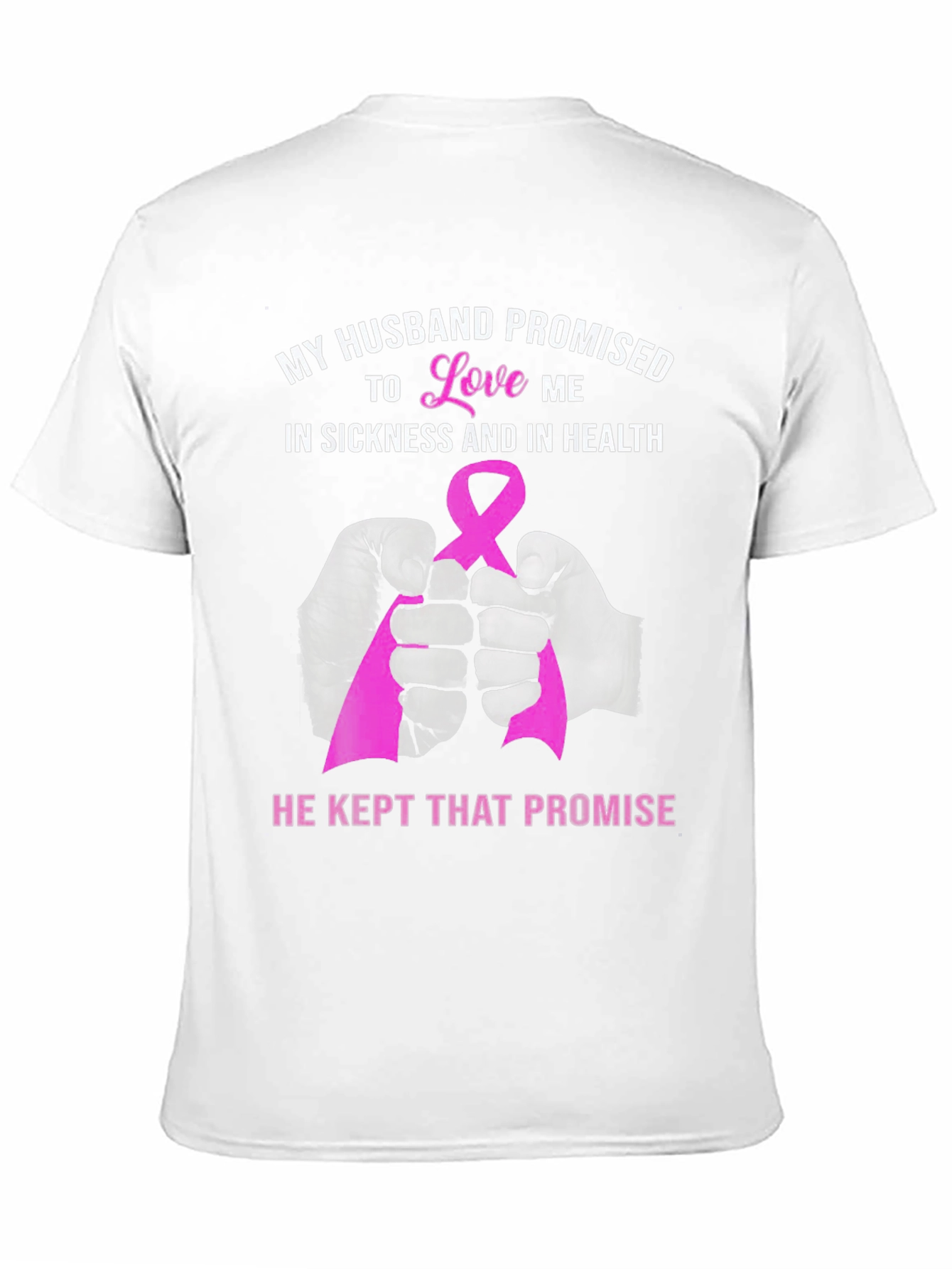 Black Husband Promise T-Shirt - Love & Support Tee view 11