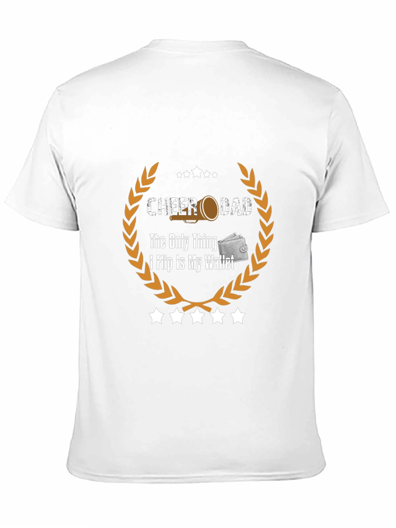 Cheer Dad Wallet Flip T-Shirt - 11