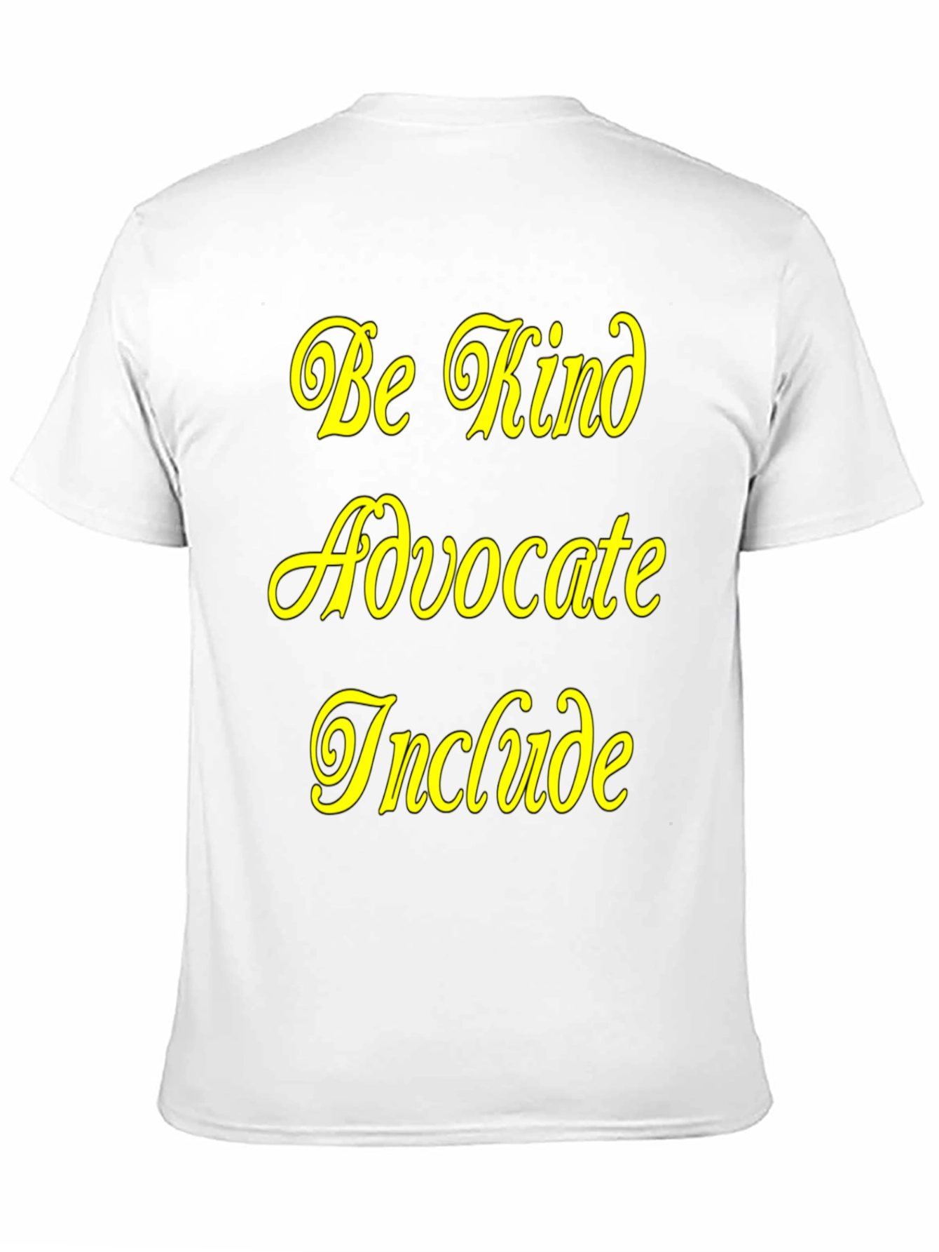 Black Be Kind Advocate Include Black T-Shirt view 11