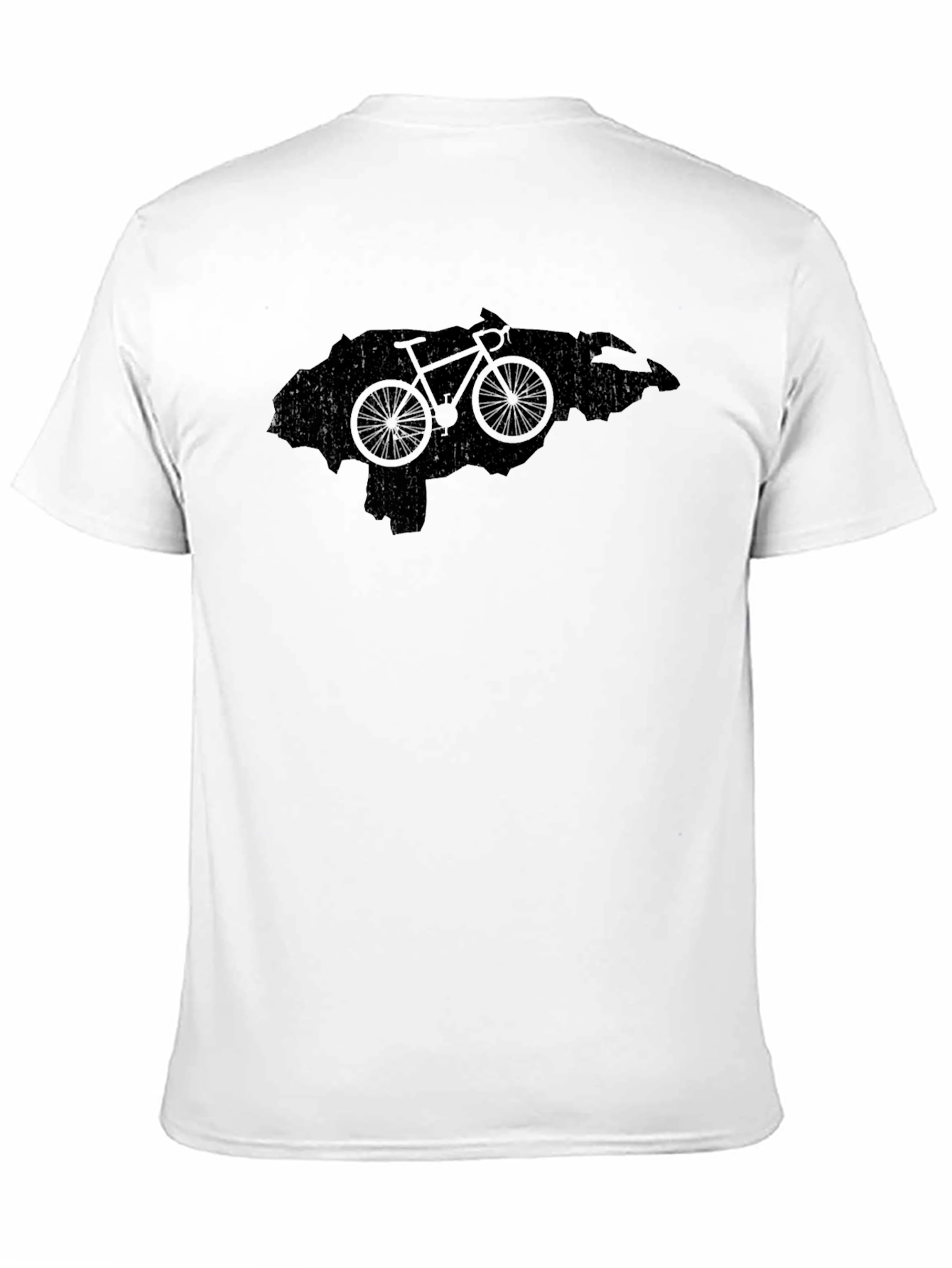 Black Honduras Bike Graphic T-Shirt view 11