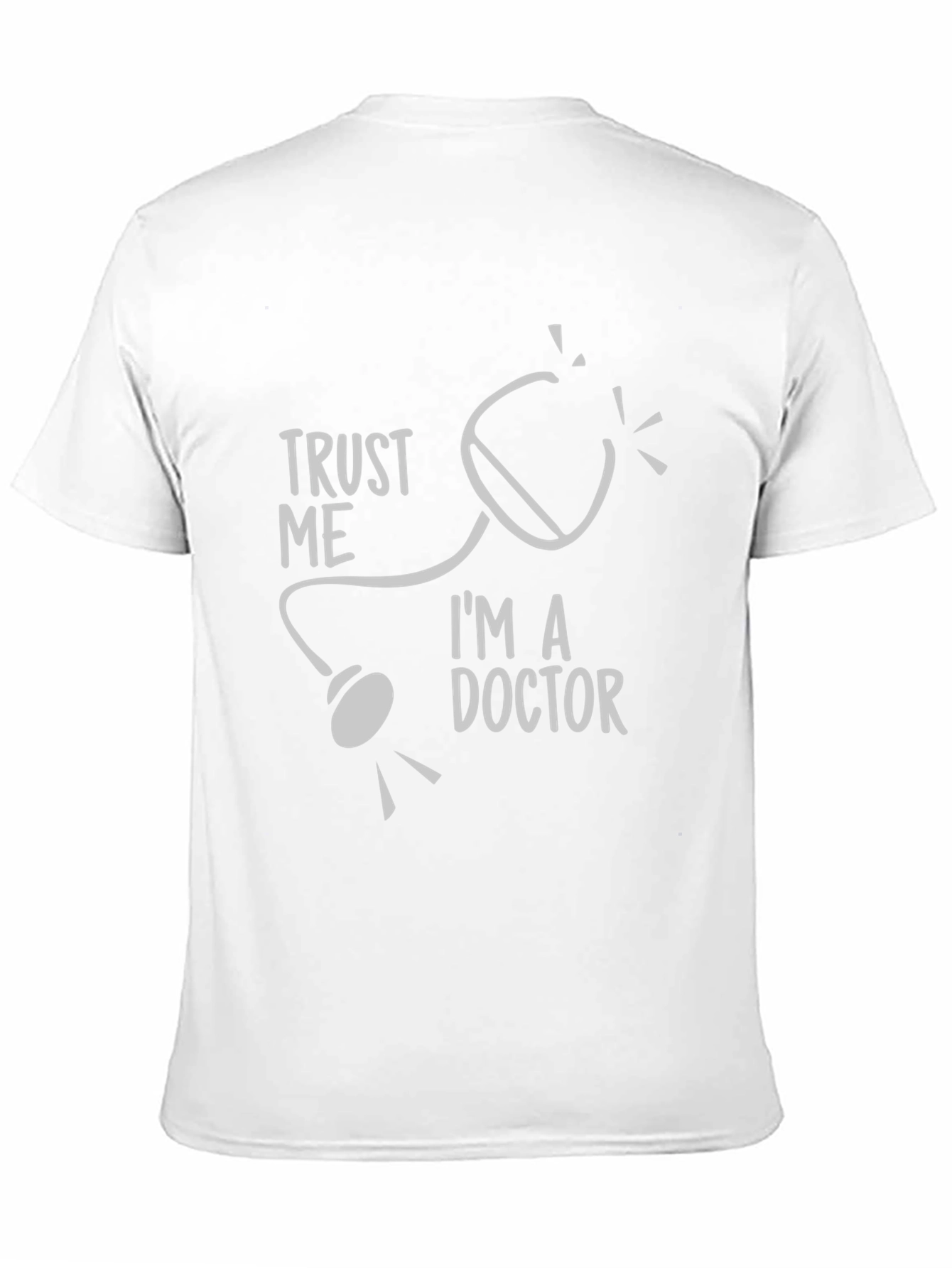 Black Trust Me I'm A Doctor T-Shirt view 11