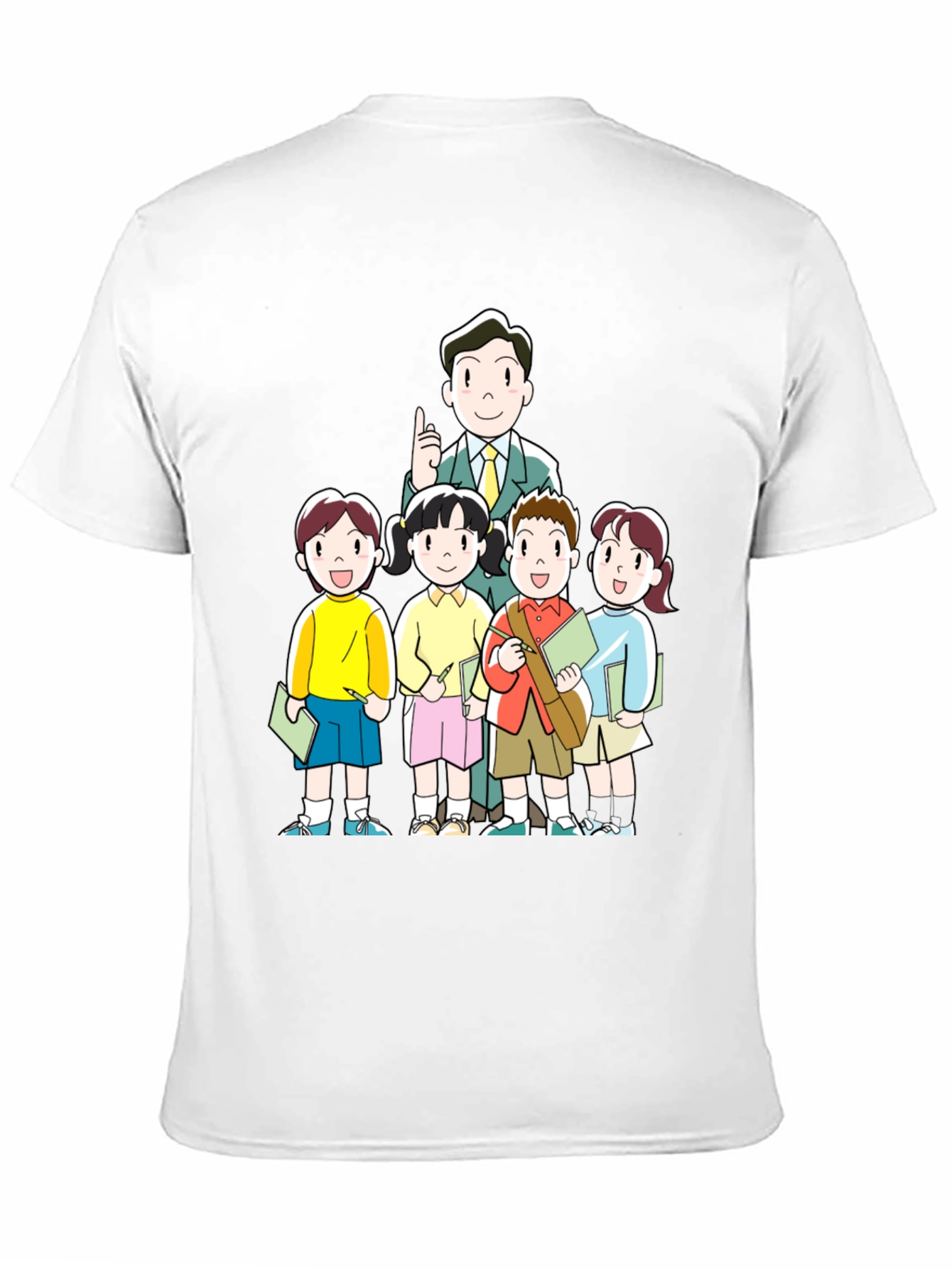 Black Teacher and Students Graphic Tee view 11