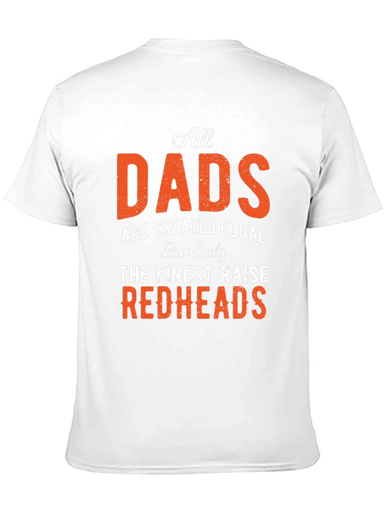 Black All Dads are Created Equal T-Shirt view 11