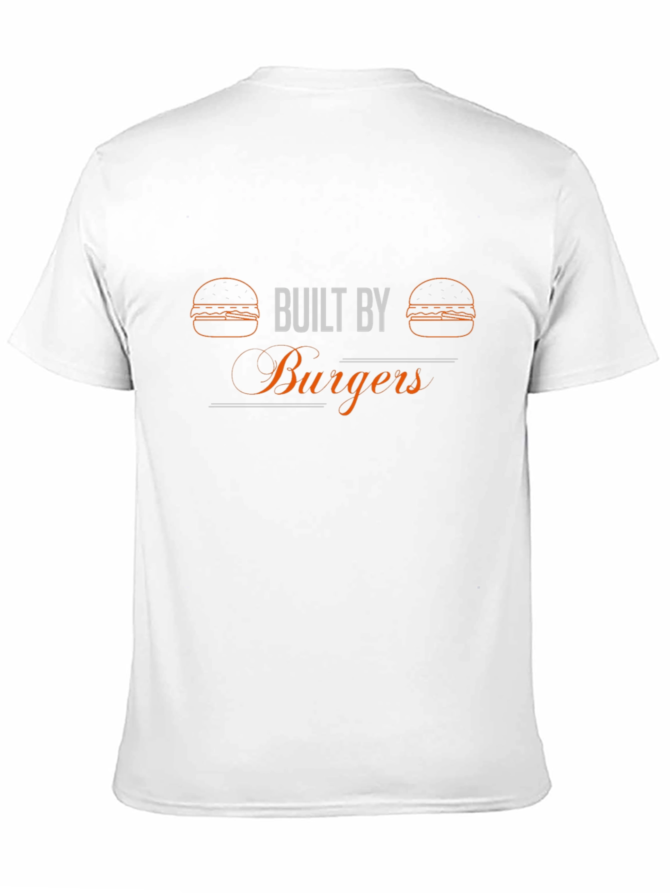 Black Built By Burgers Graphic Tee - Black view 11
