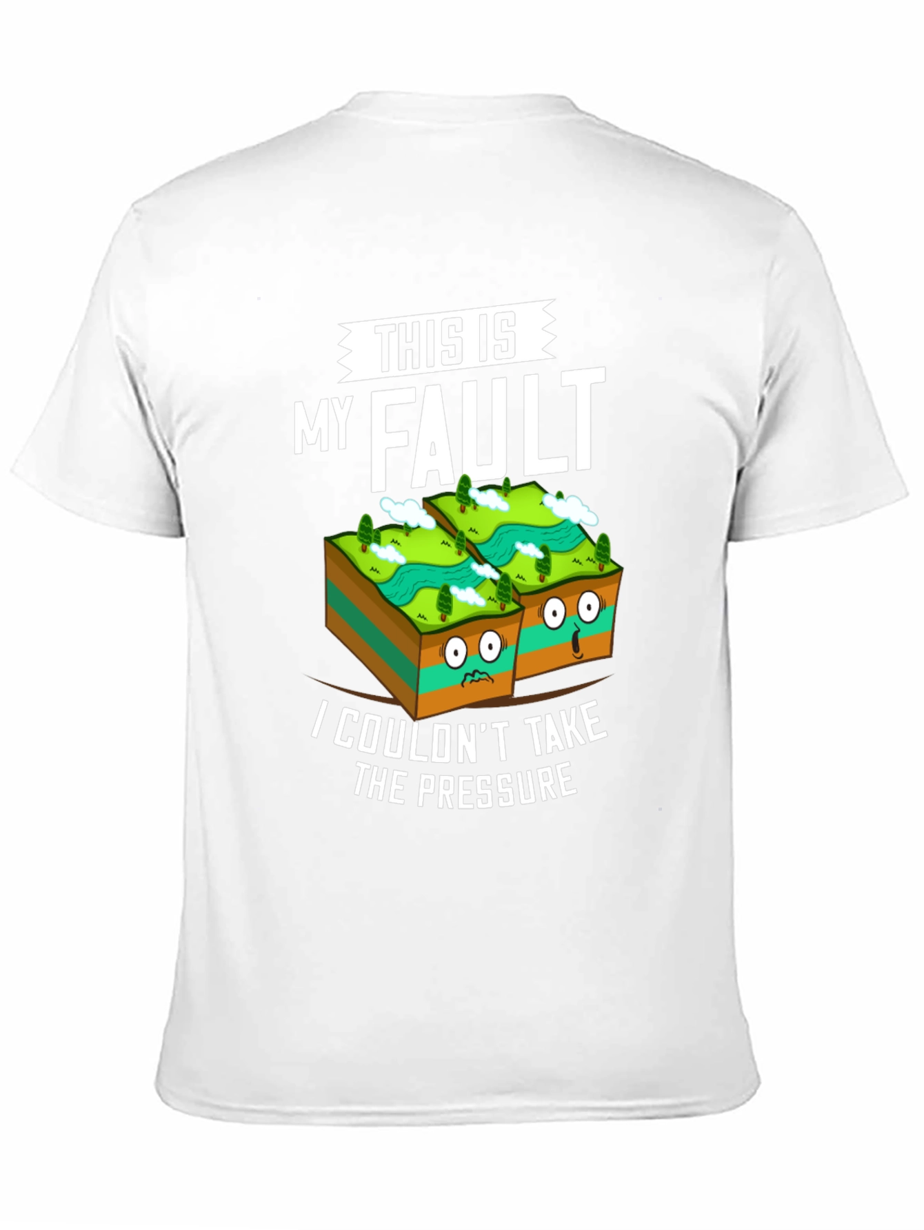 Black This Is My Fault Funny Geology T-Shirt view 11