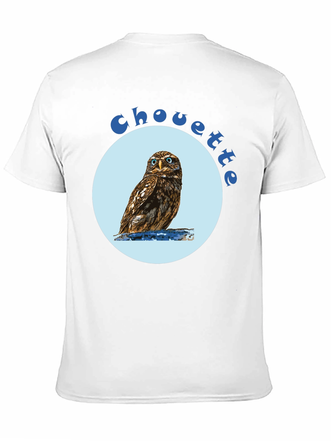 Black Chouette Owl Graphic Tee view 11