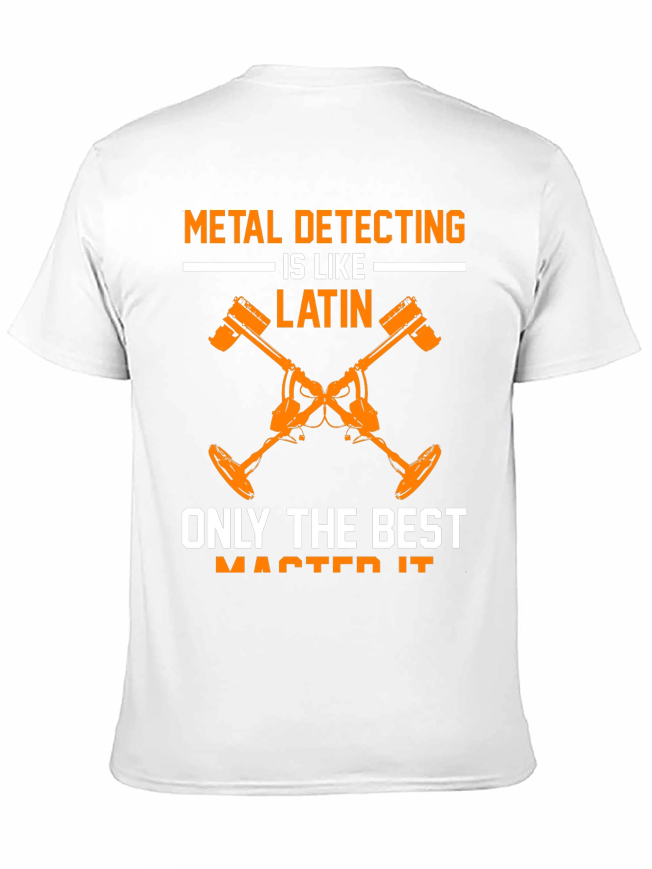 Black Metal Detecting is Like Latin T-Shirt view 11
