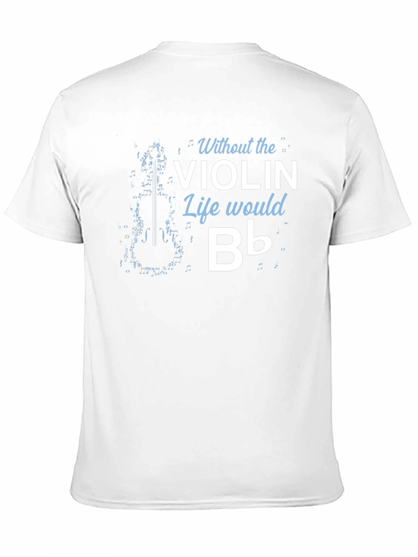 Black Violin Life Funny Music T-Shirt view 11