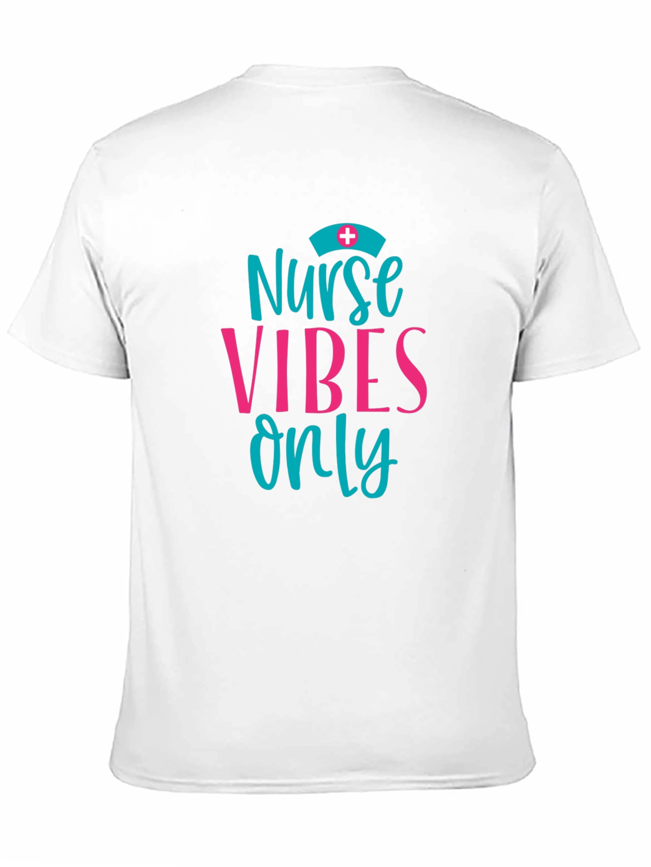 Black Nurse Vibes Only Graphic Tee - Black view 11