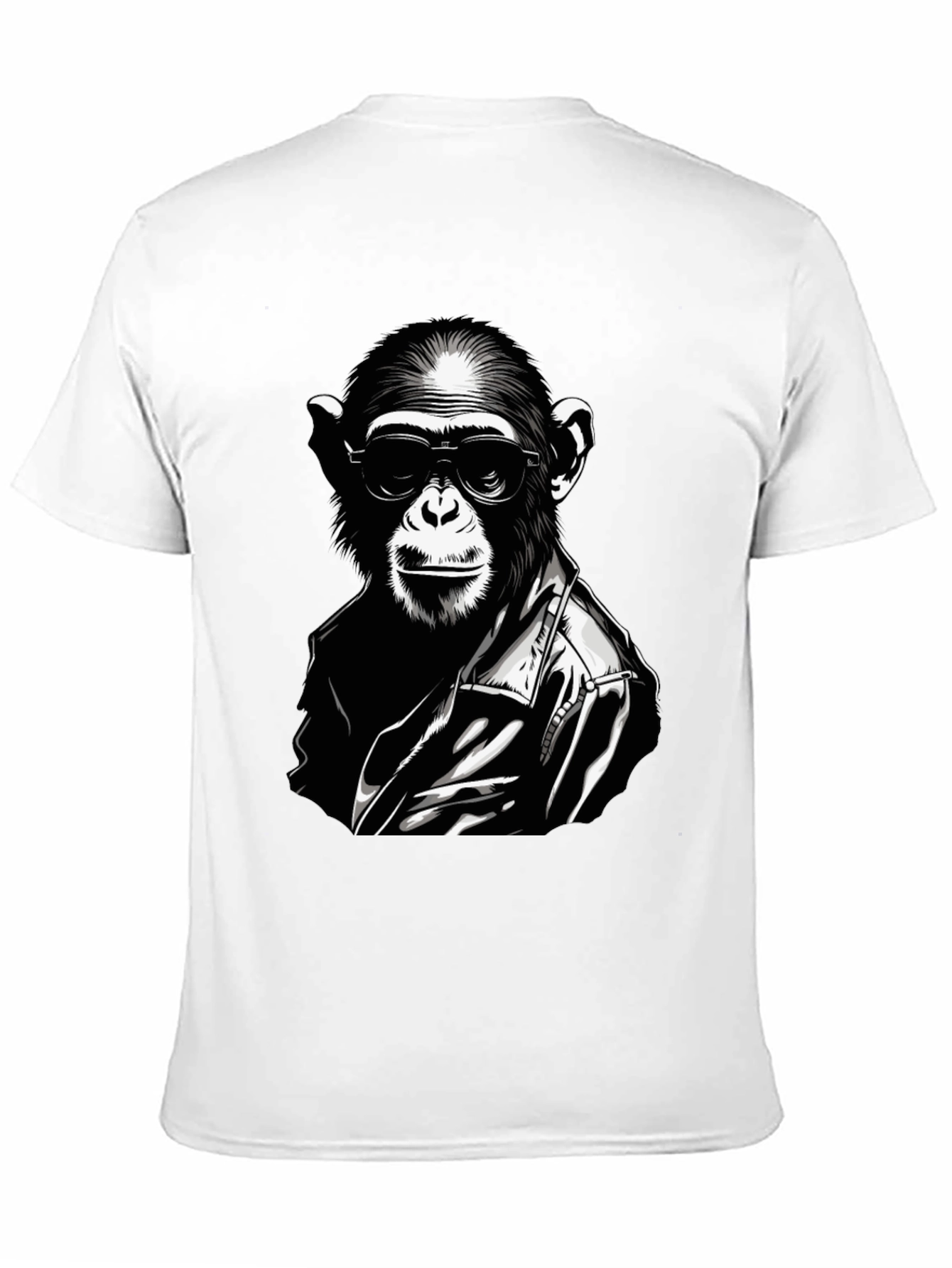 Black Cool Ape T-Shirt view 11