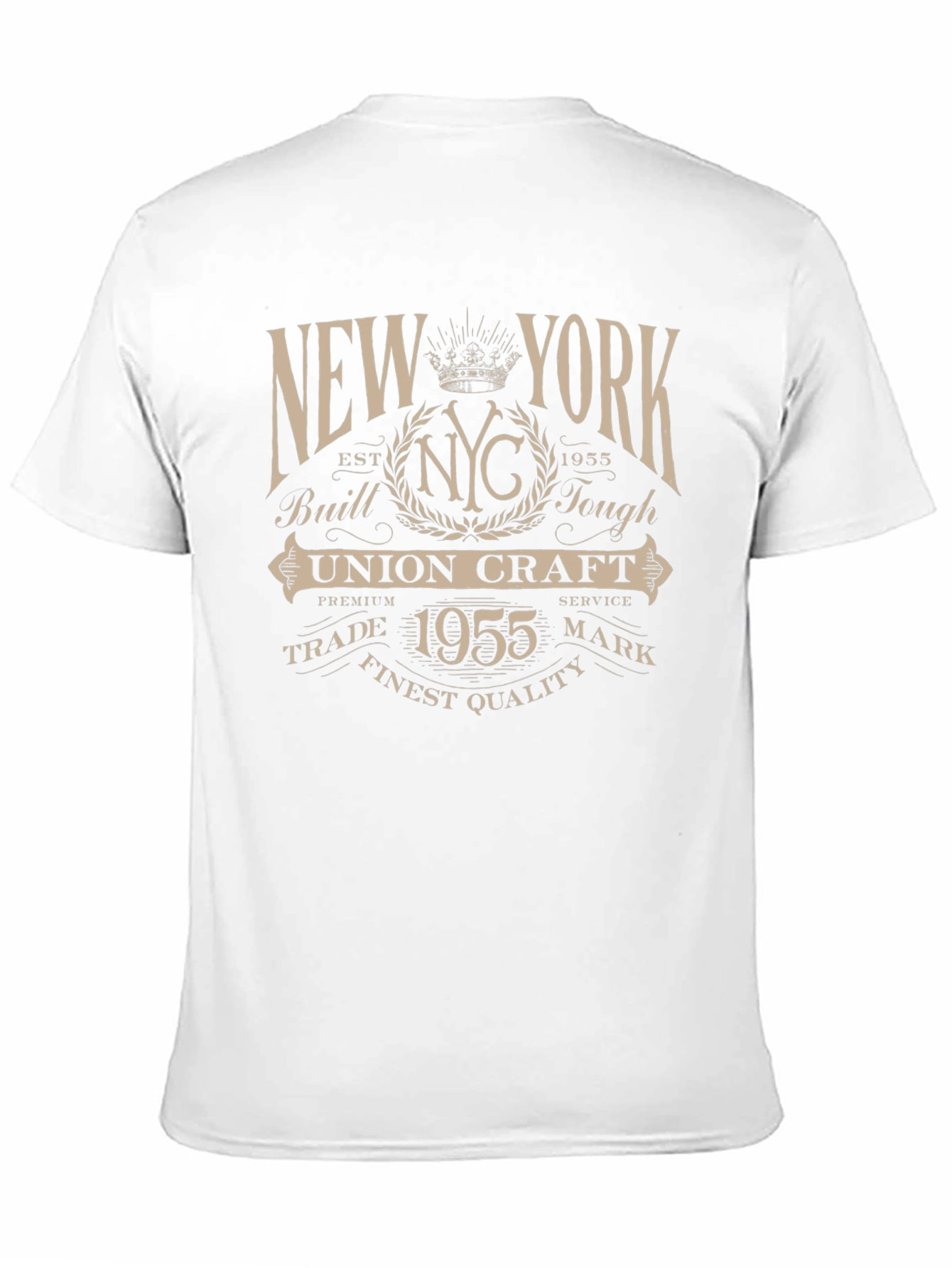 Black NYC 1955 Vintage Style Graphic Tee view 11