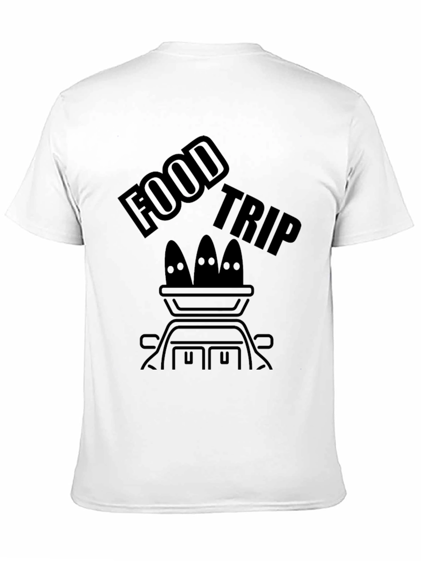Black Food Trip Graphic T-Shirt view 11