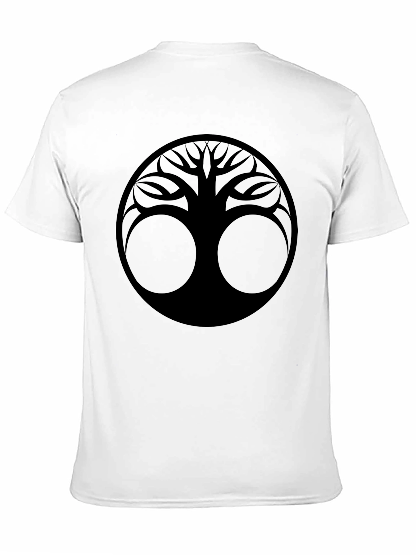 Black Black Tree of Life Graphic T-Shirt view 11