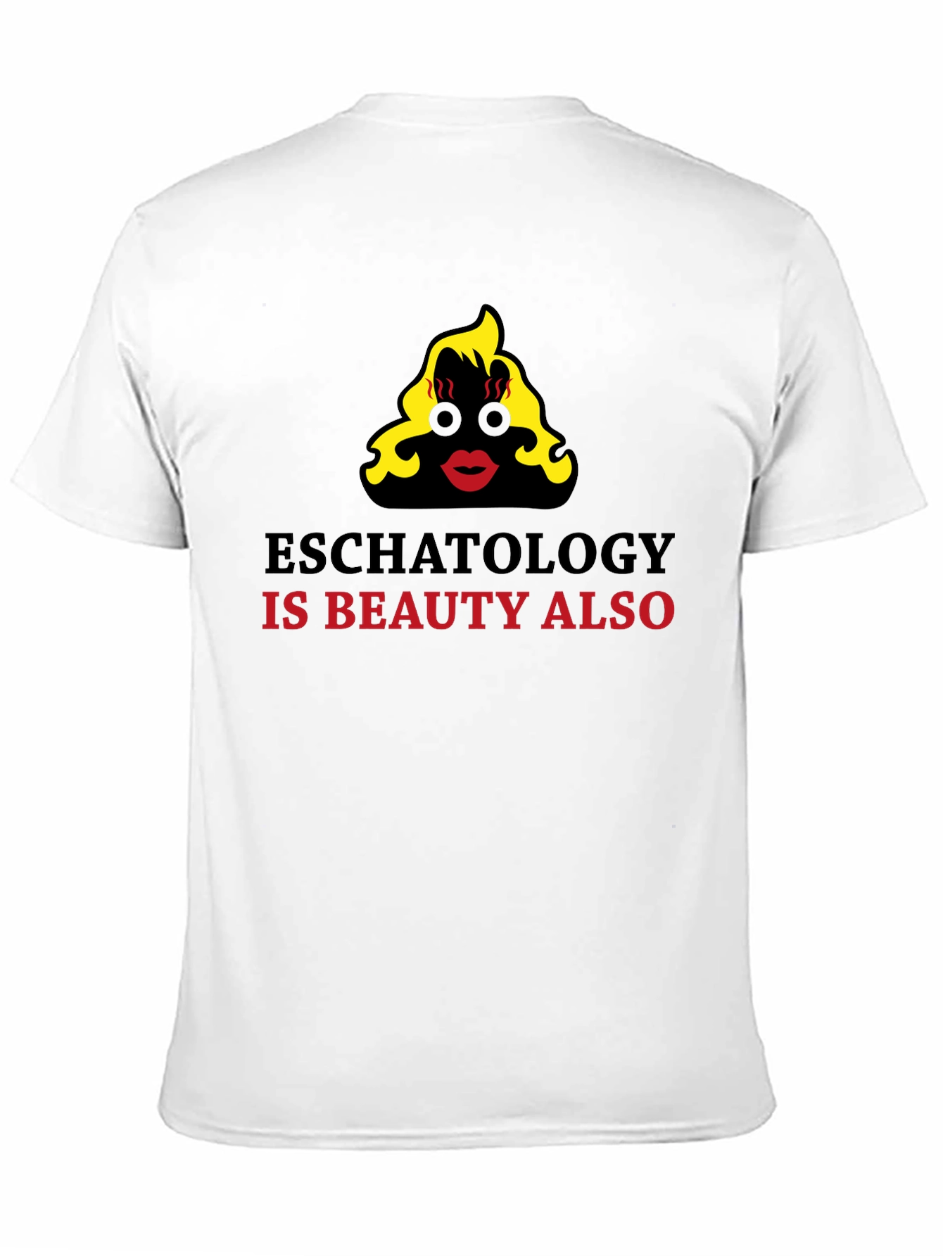 Black Eschatology is Beauty Funny Graphic T-Shirt view 11