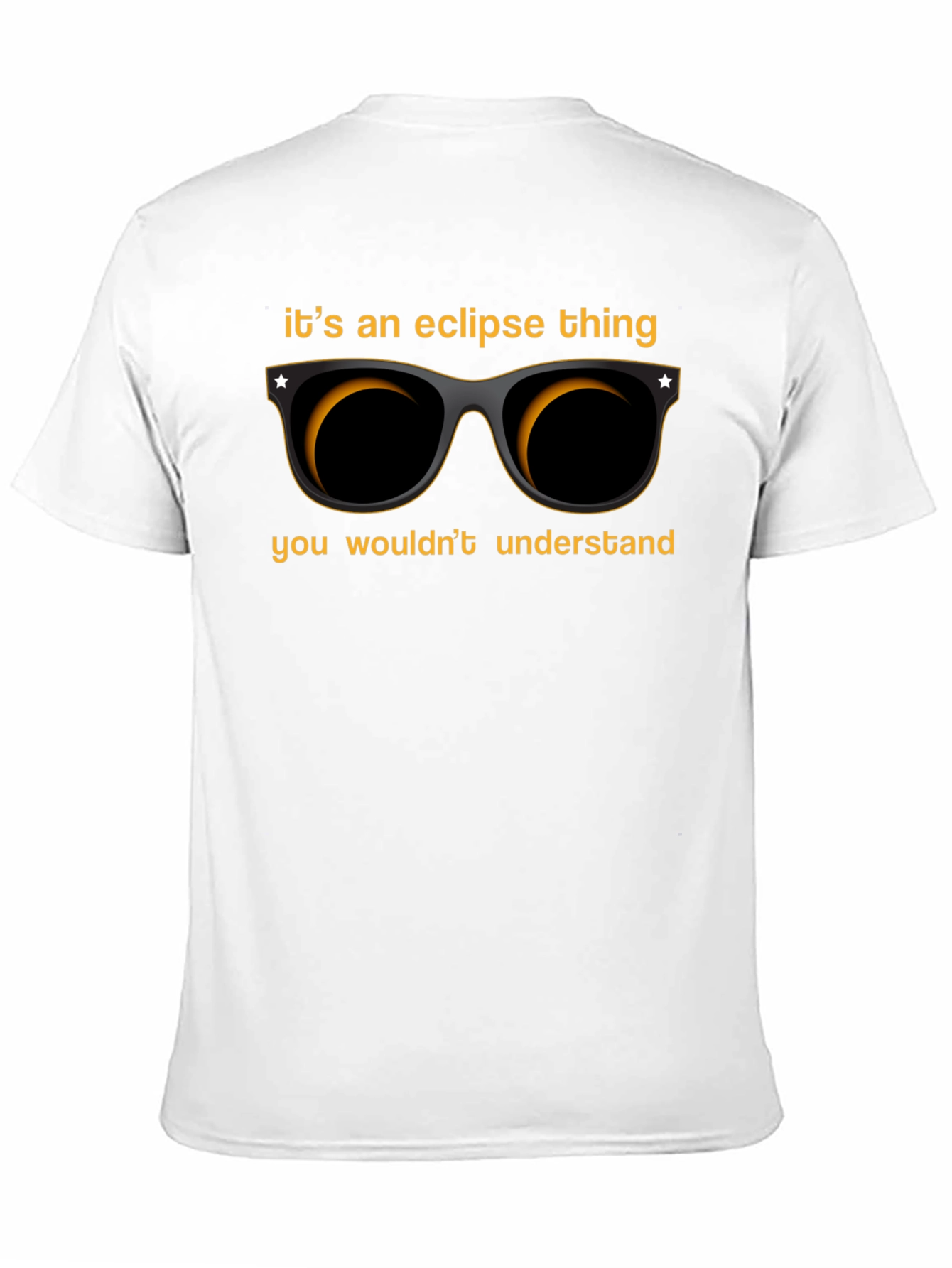 Black Eclipse Thing T-Shirt - Unique Design view 11
