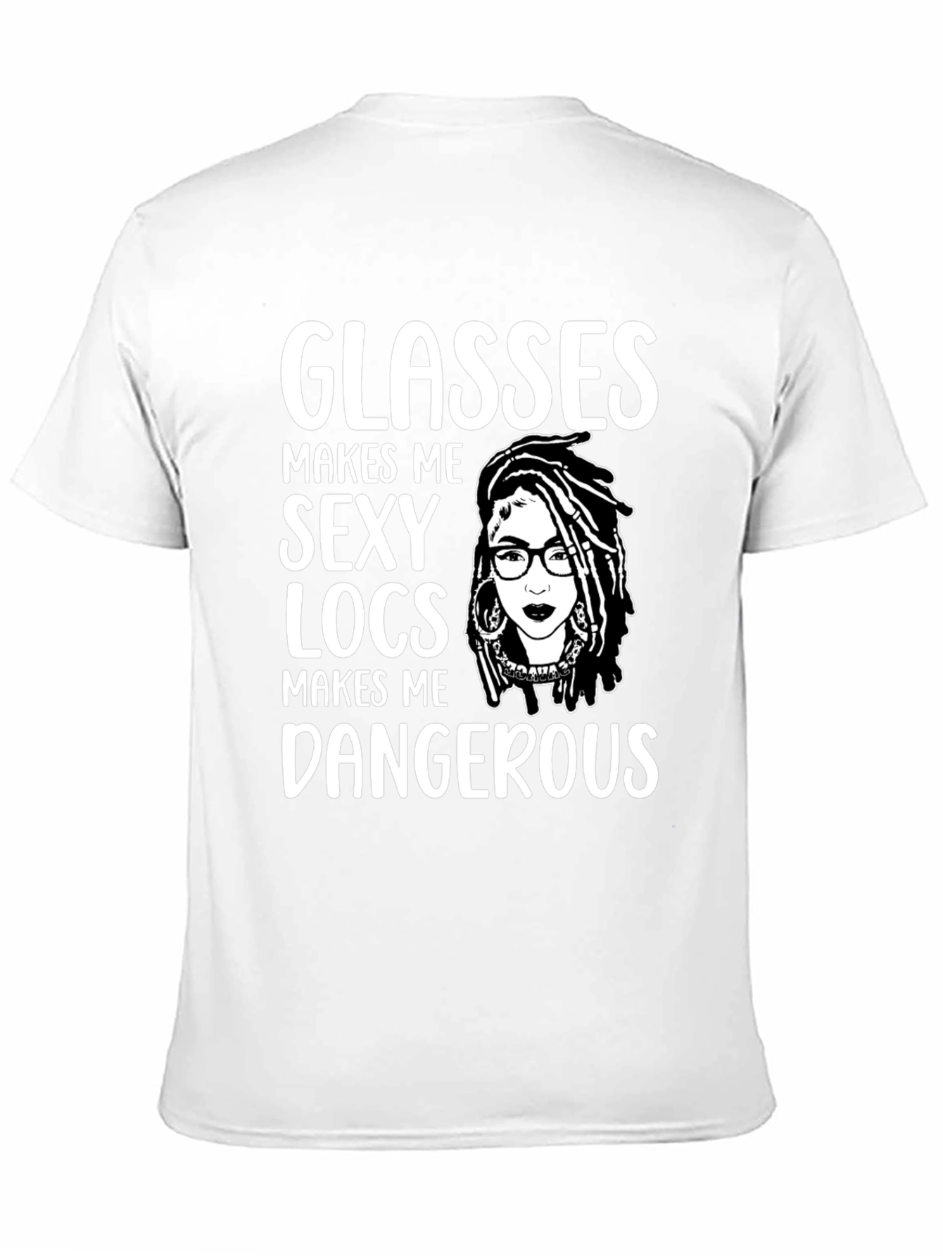 Glasses Locs Dangerous Graphic Tee - 11