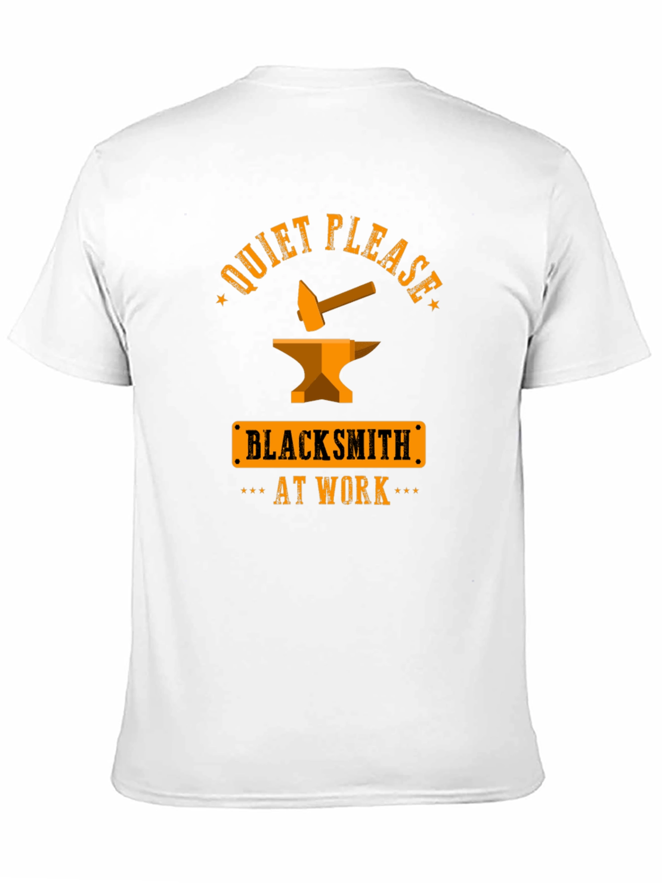 Black Blacksmith at Work T-Shirt view 11