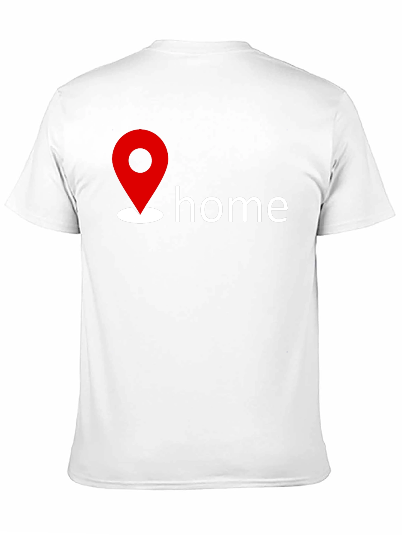 Black Home is Where the Heart Is T-Shirt view 11