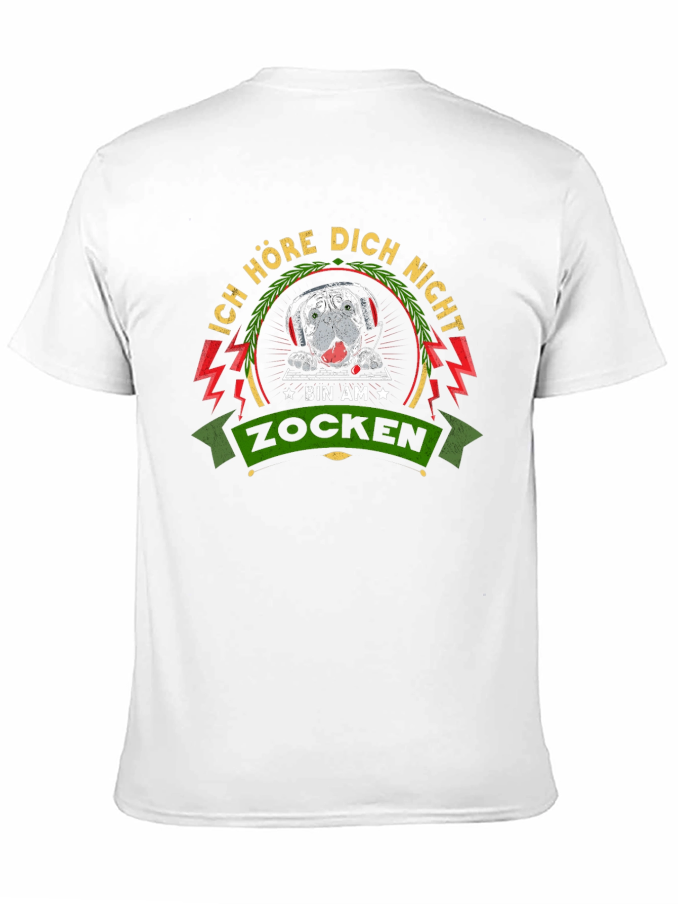 Black Ich Hore Dich Nicht T-Shirt view 11