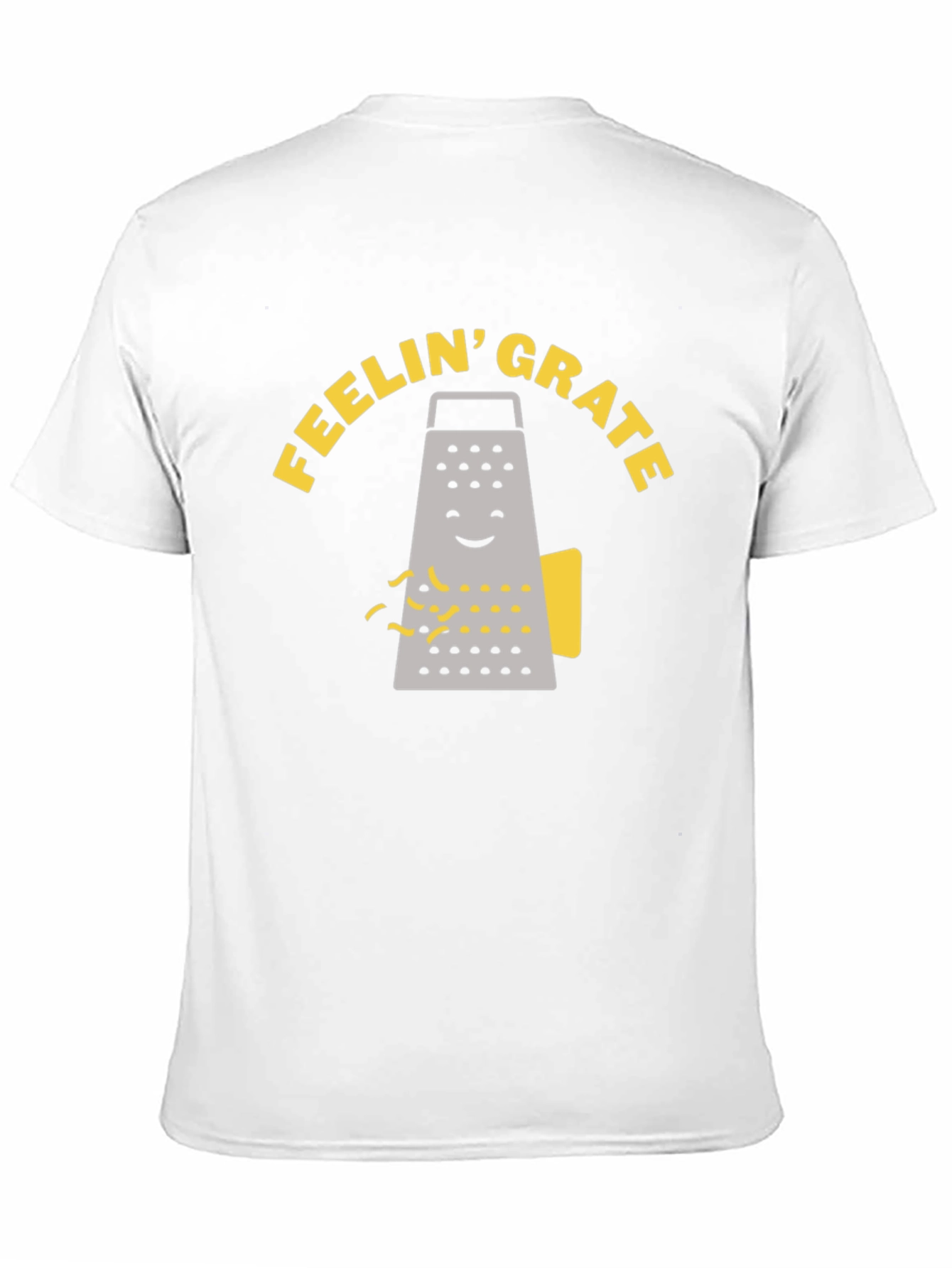 Black Feelin' Grate T-Shirt - Funny Grater Graphic Tee view 11