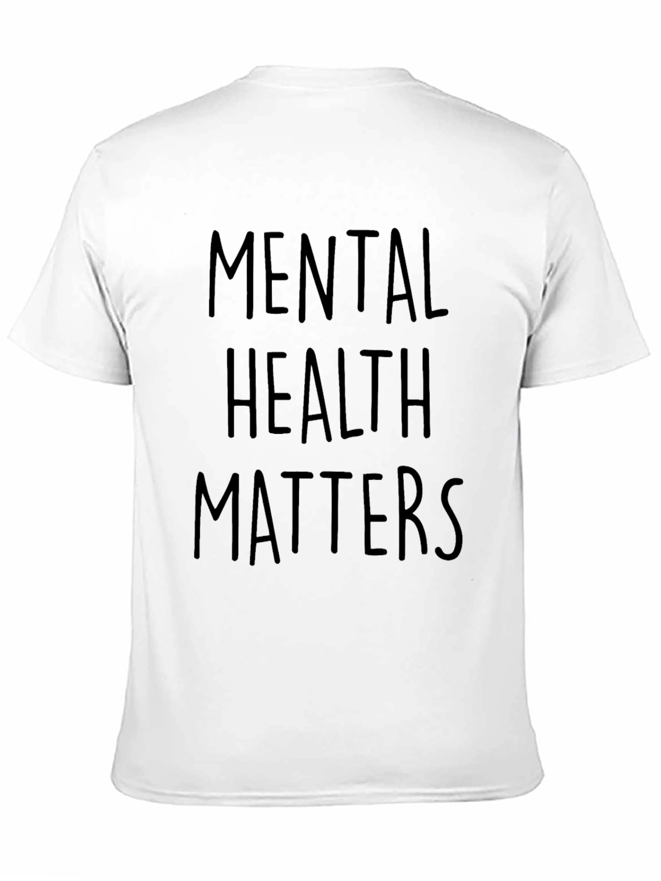 Black Mental Health Matters Black T-Shirt view 11