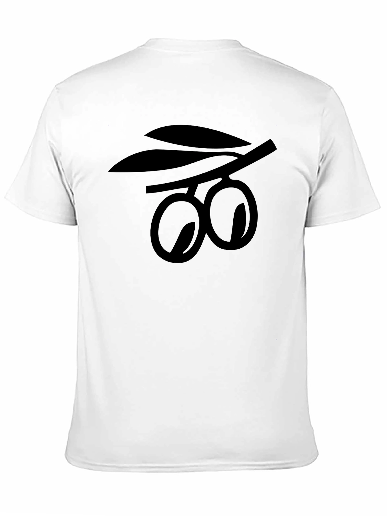 Black Olive Branch Graphic Black T-Shirt view 11