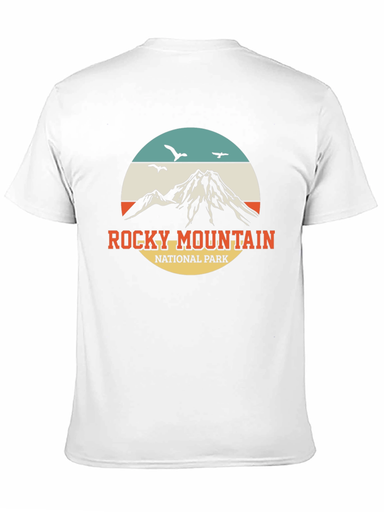 Black Rocky Mountain National Park Graphic T-Shirt view 11