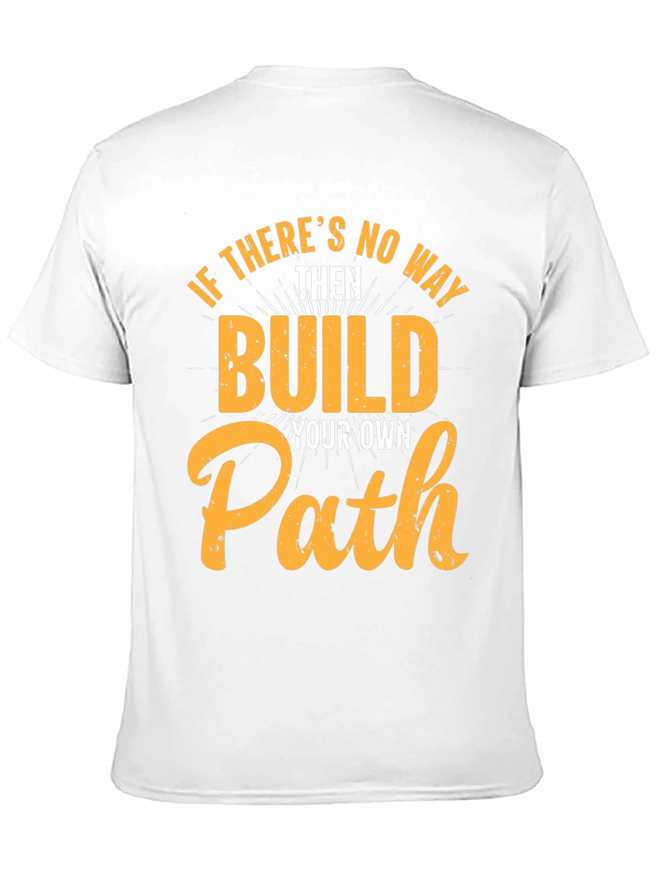 Black Build Your Own Path Graphic Tee view 11