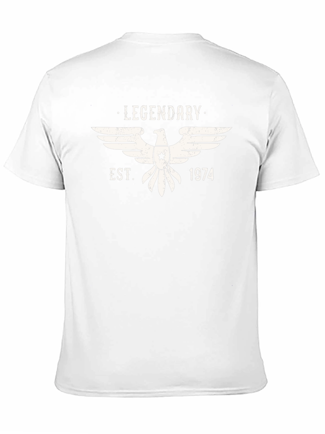 Black Legendary EST. 1974 Eagle Graphic T-Shirt view 11