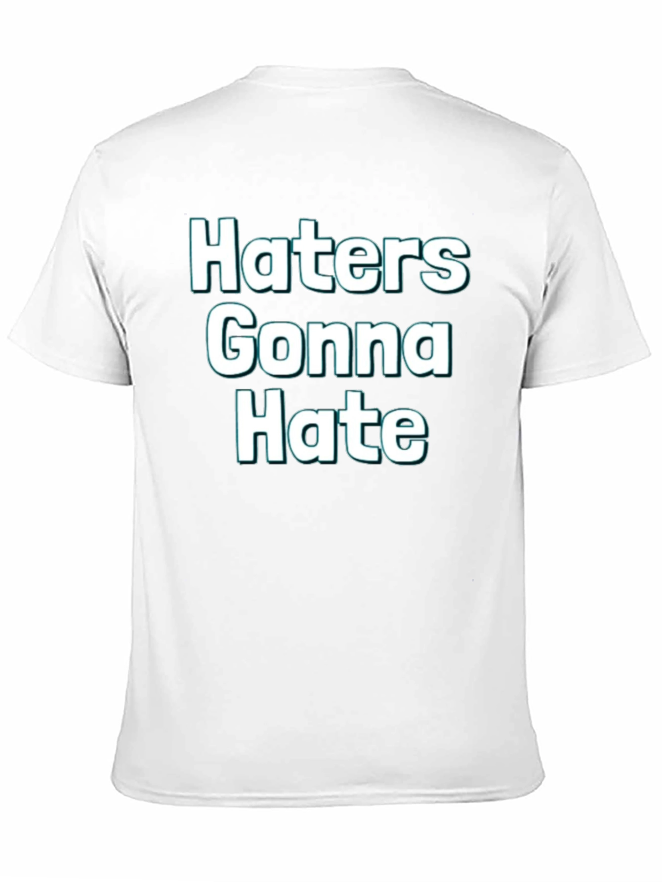 Black Haters Gonna Hate Graphic Tee view 11