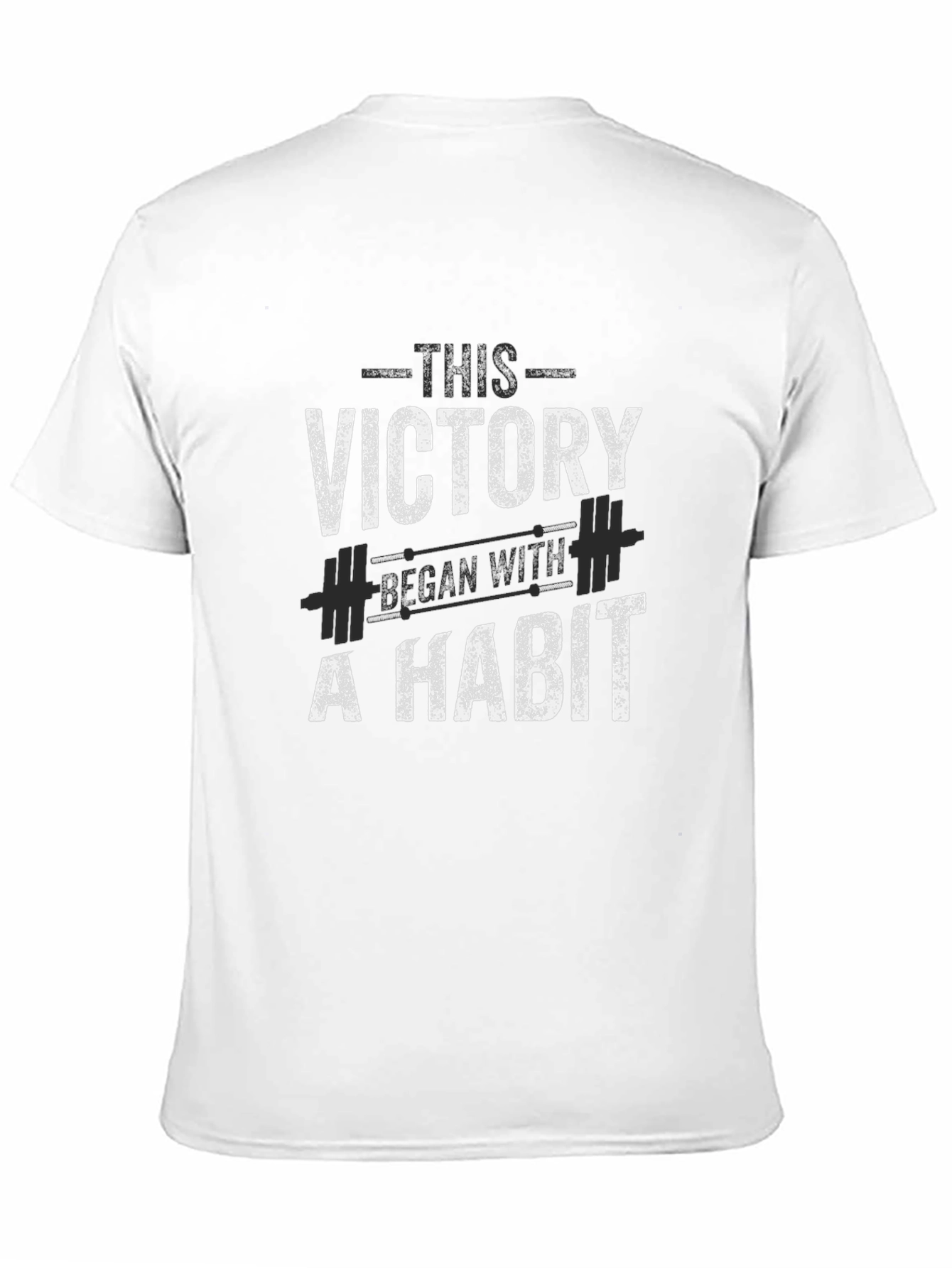 Black Victory Habit Graphic T-Shirt view 11