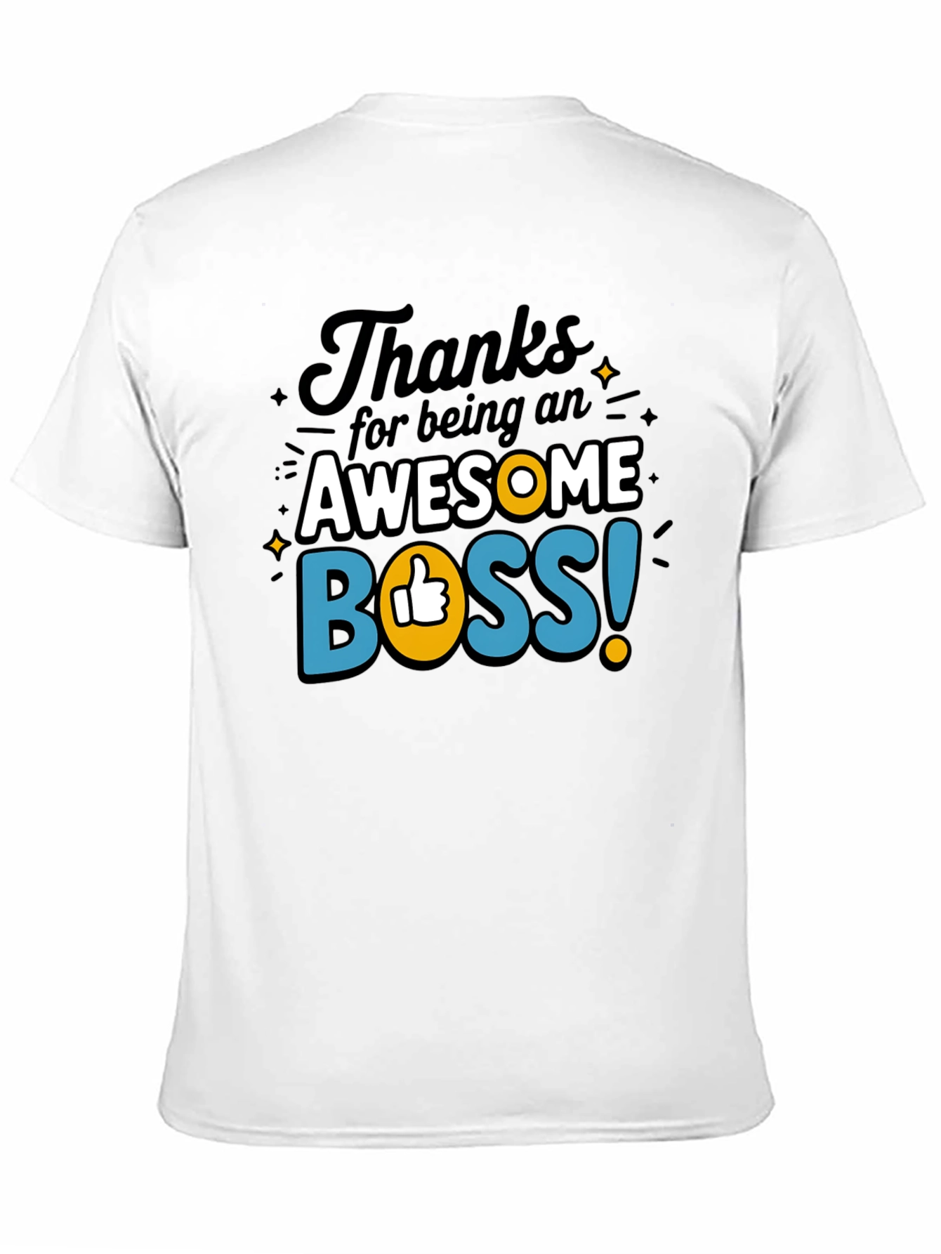 Black Awesome Boss T-Shirt - Perfect Gift Idea! view 11