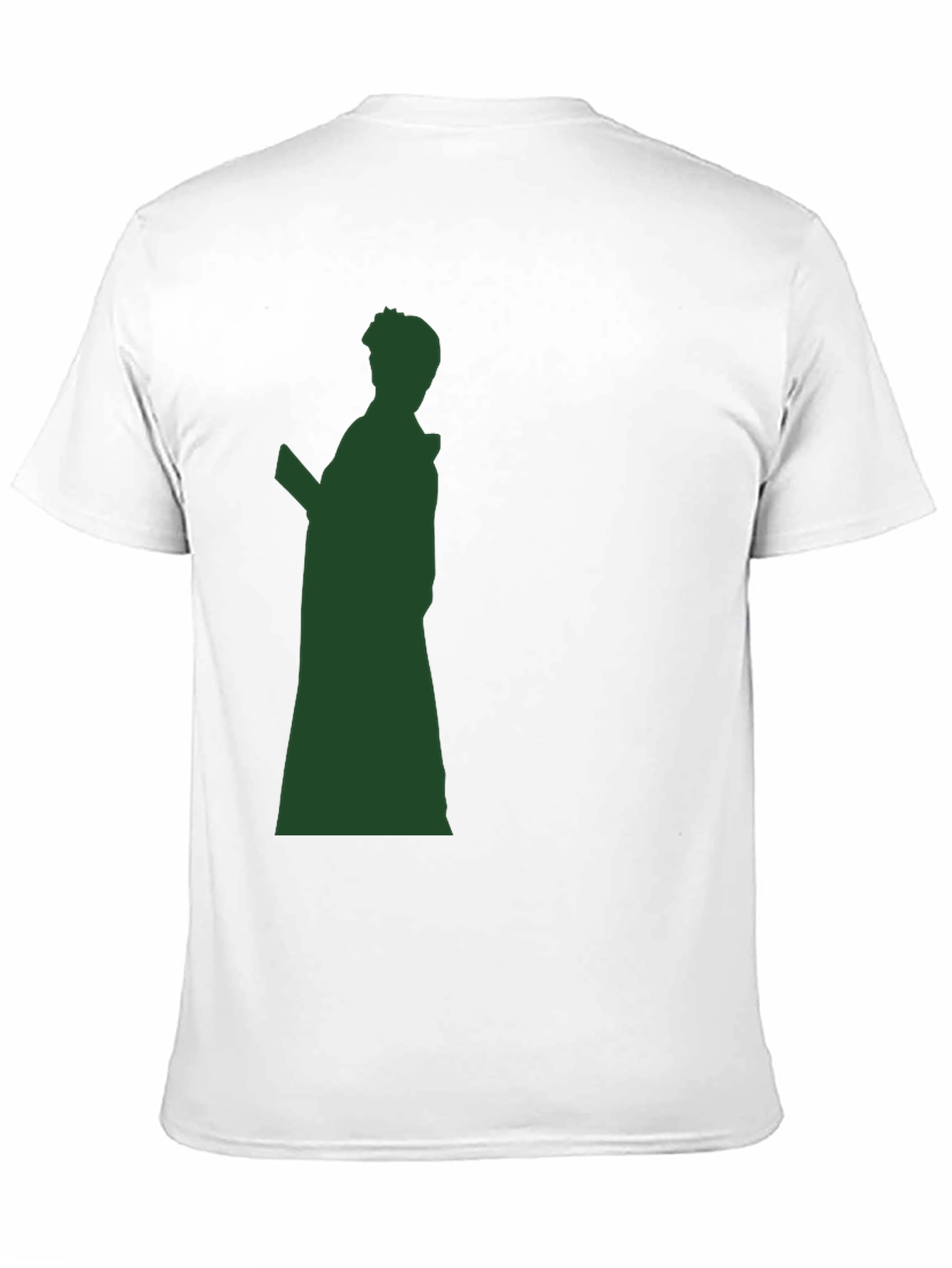 Black Silhouette Graphic Print T-Shirt view 11