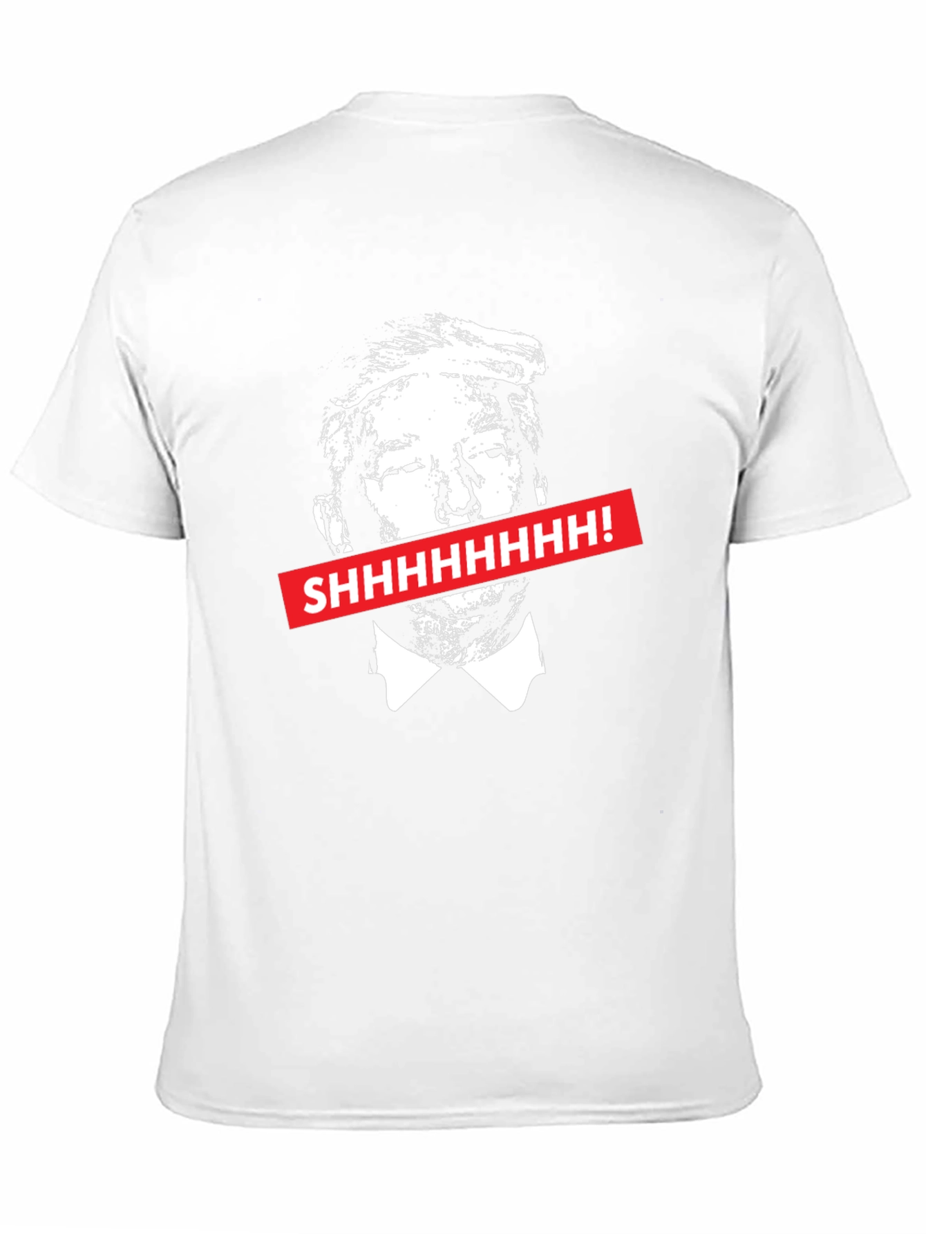 Black Trump SHHHHHH! Graphic Tee view 11