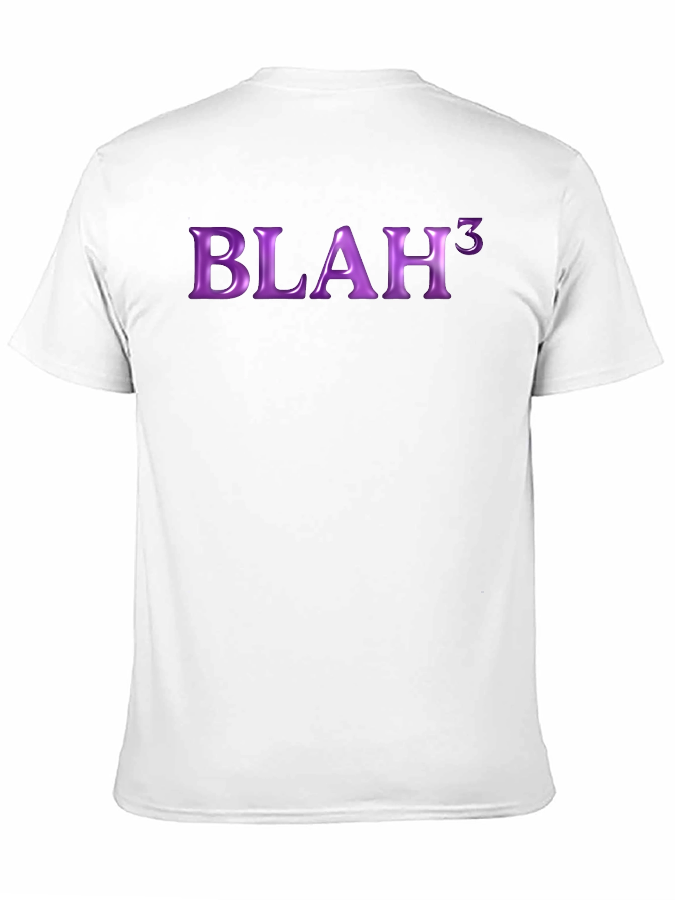 Black Blah Cubed Graphic Tee - Bold Statement T-Shirt view 11