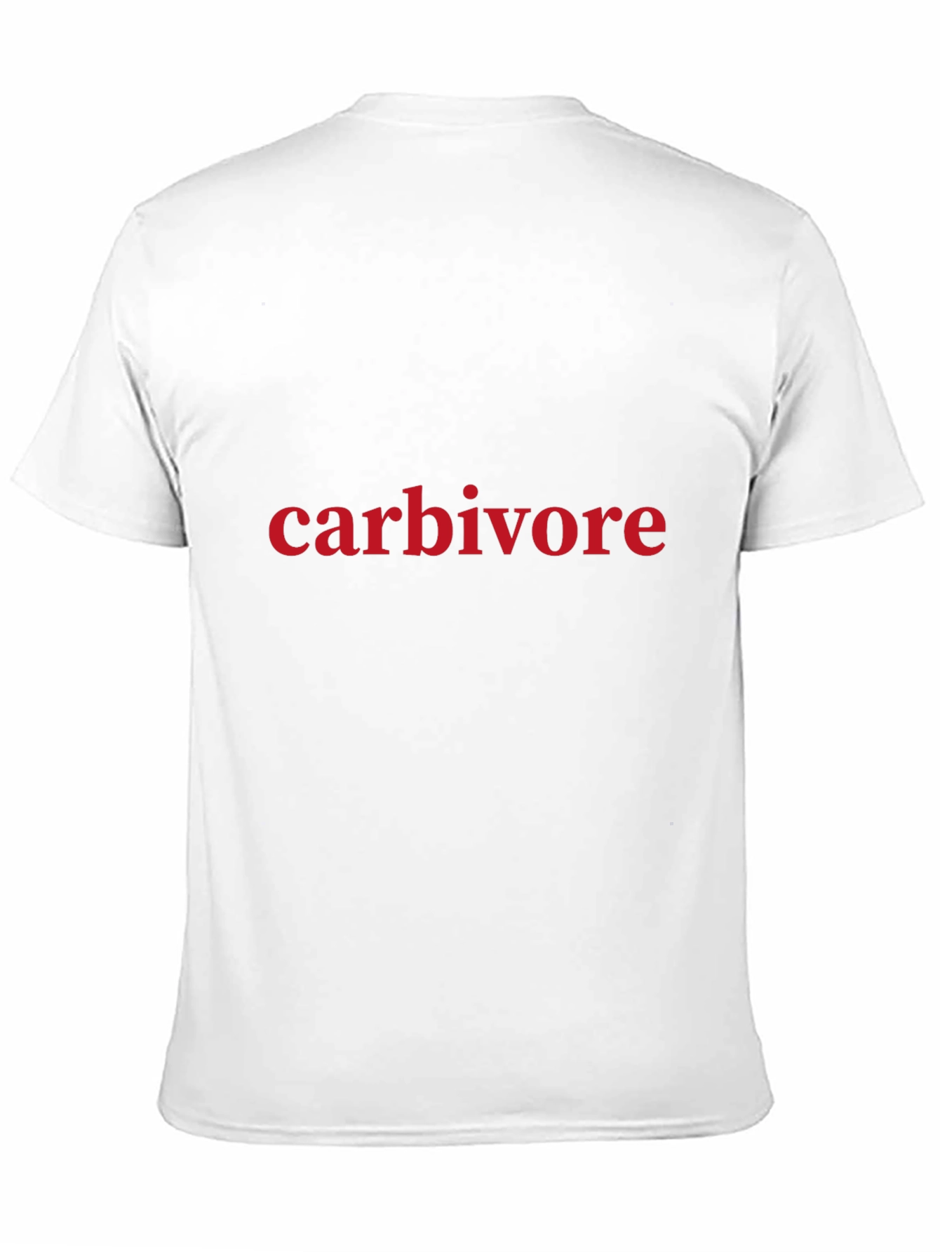 Black Carbivore T-Shirt - Humorous Foodie Tee view 11