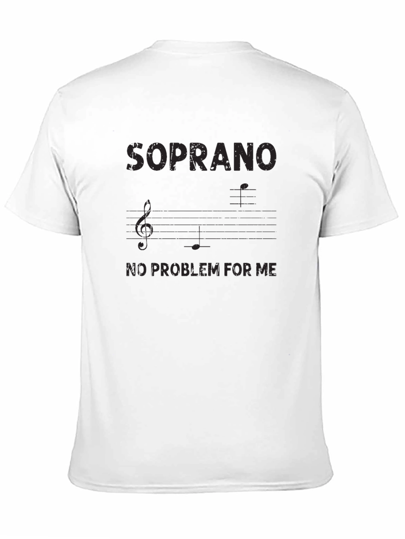Black Soprano No Problem For Me Black T-Shirt view 11