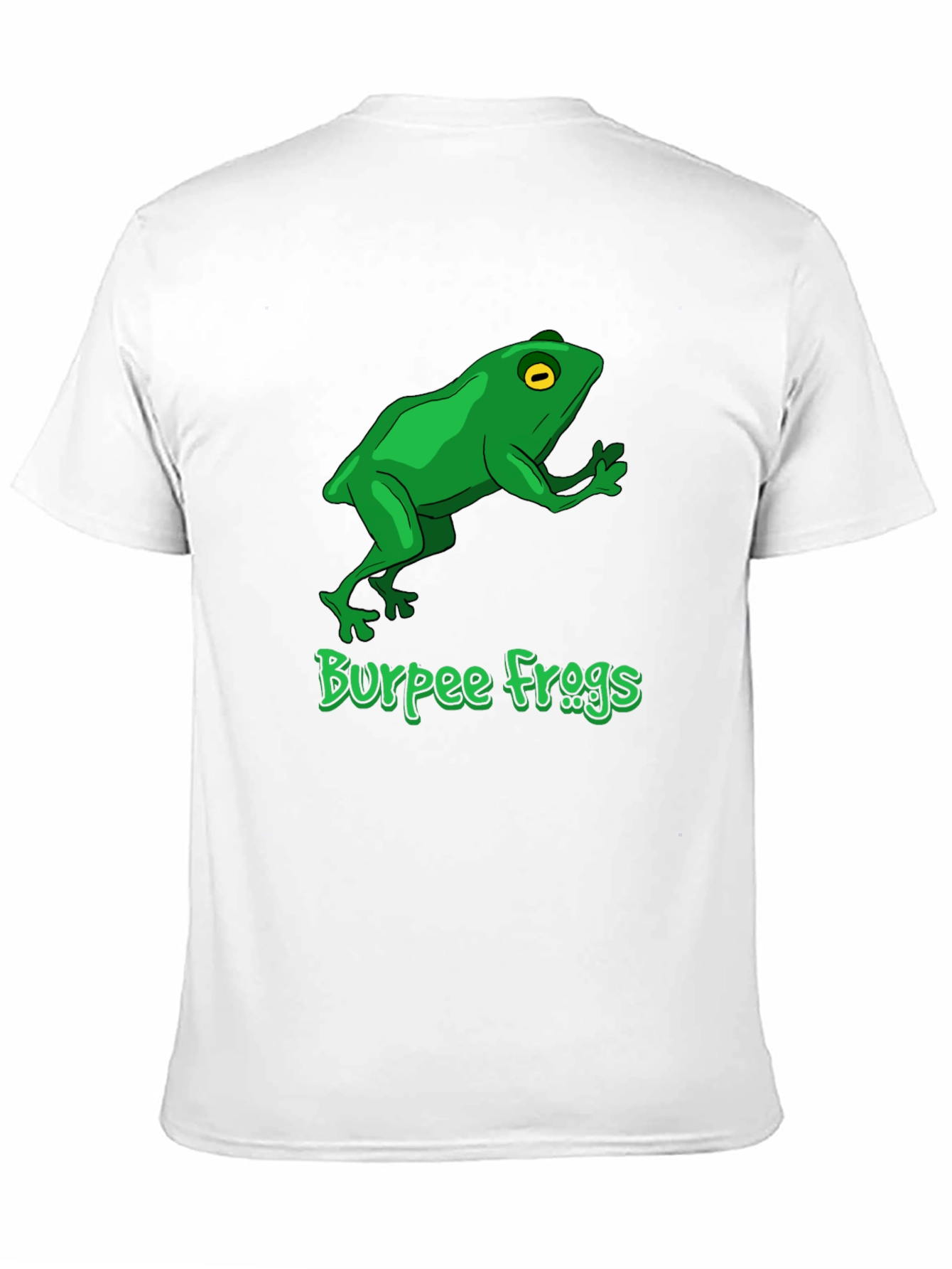 Black Burpee Frogs Graphic Tee - Black Cotton T-Shirt view 11