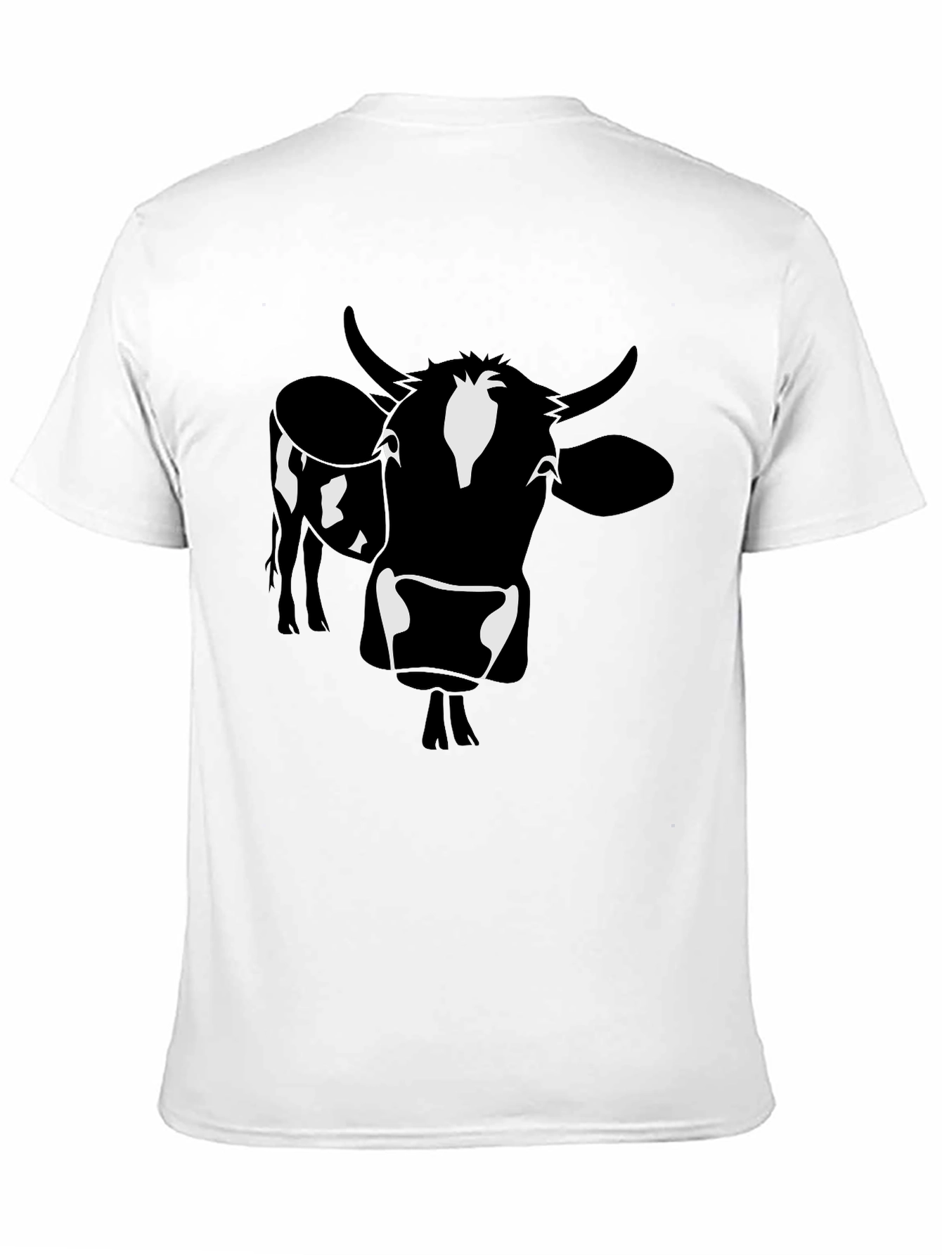 Black Black Cow Graphic Tee - Men's Short Sleeve Shirt view 11
