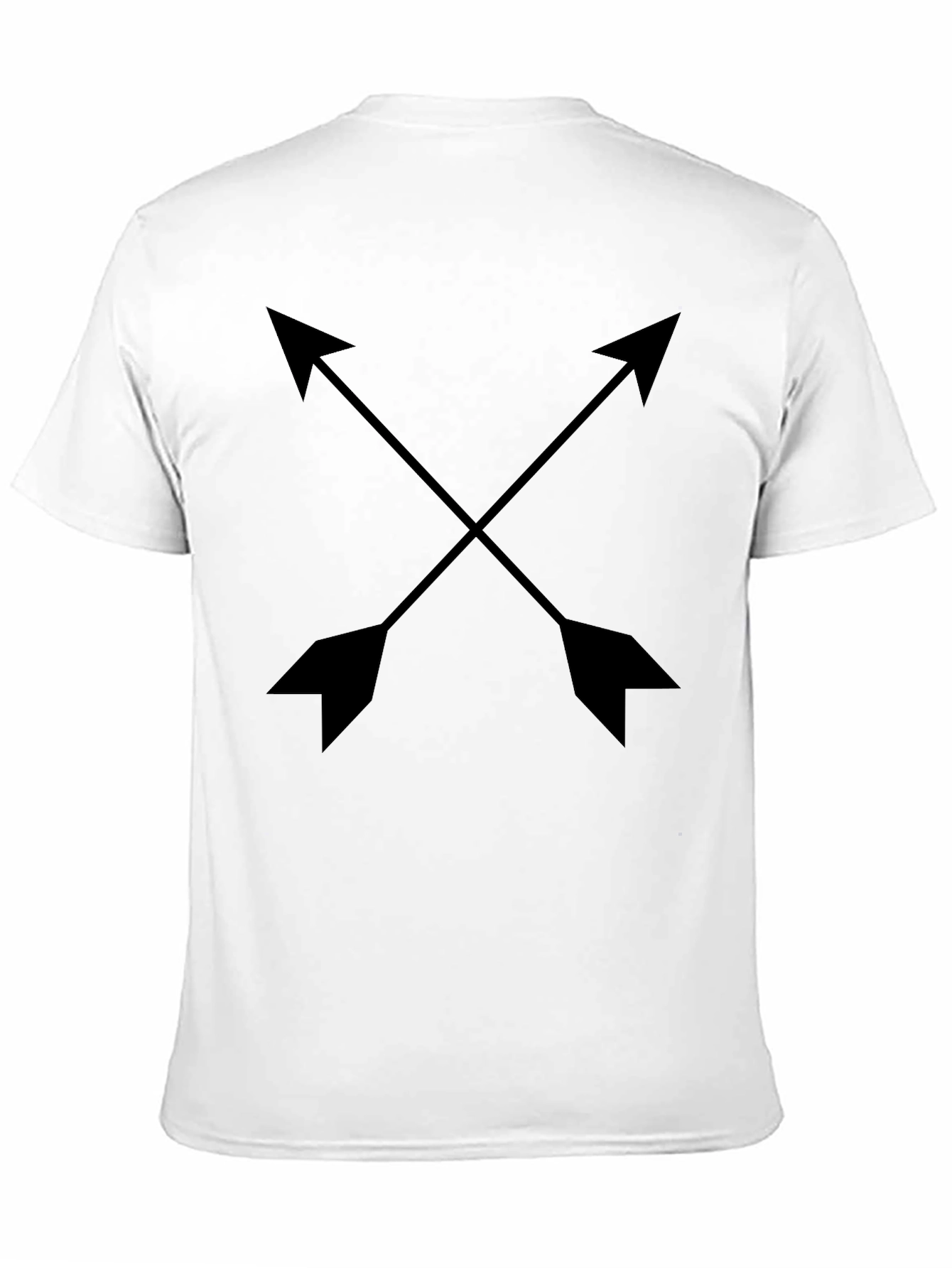 Black Arrow Graphic Black T-Shirt view 11