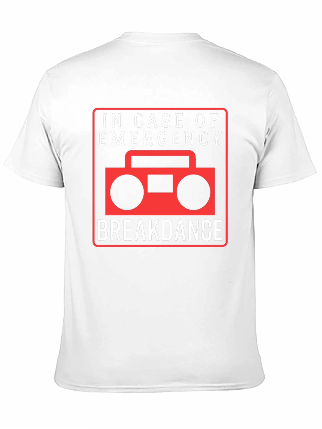 Black Breakdance Emergency T-Shirt - Funny Music & Dance Tee view 11