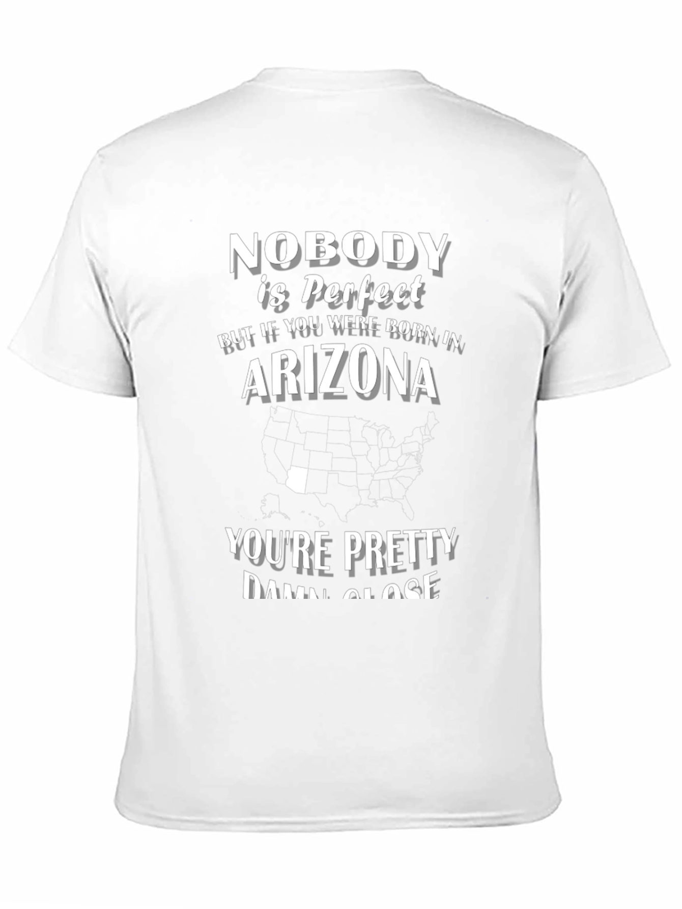 Black Arizona Born T-Shirt - Nobody's Perfect view 11