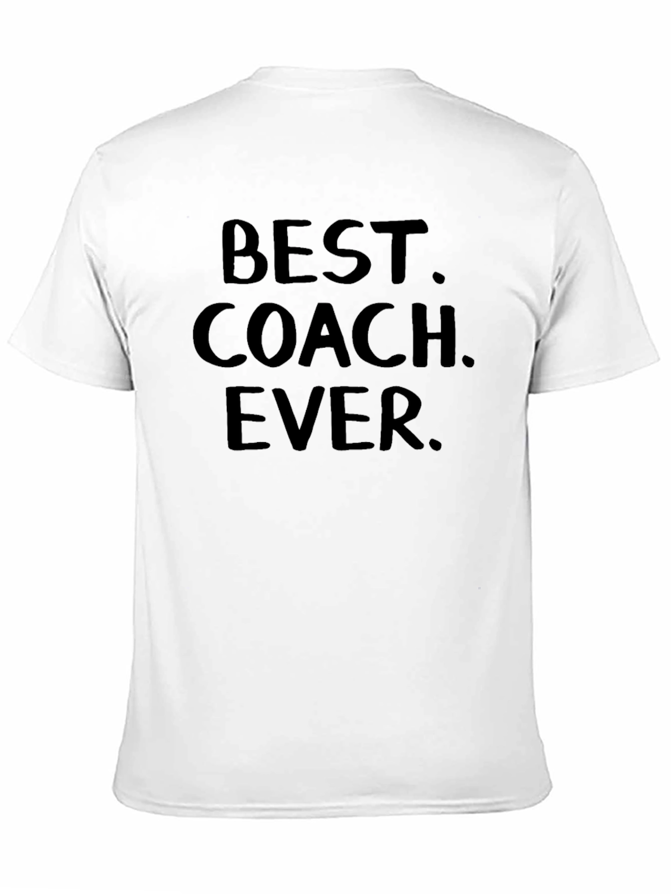 Black Best Coach Ever Graphic Tee view 11