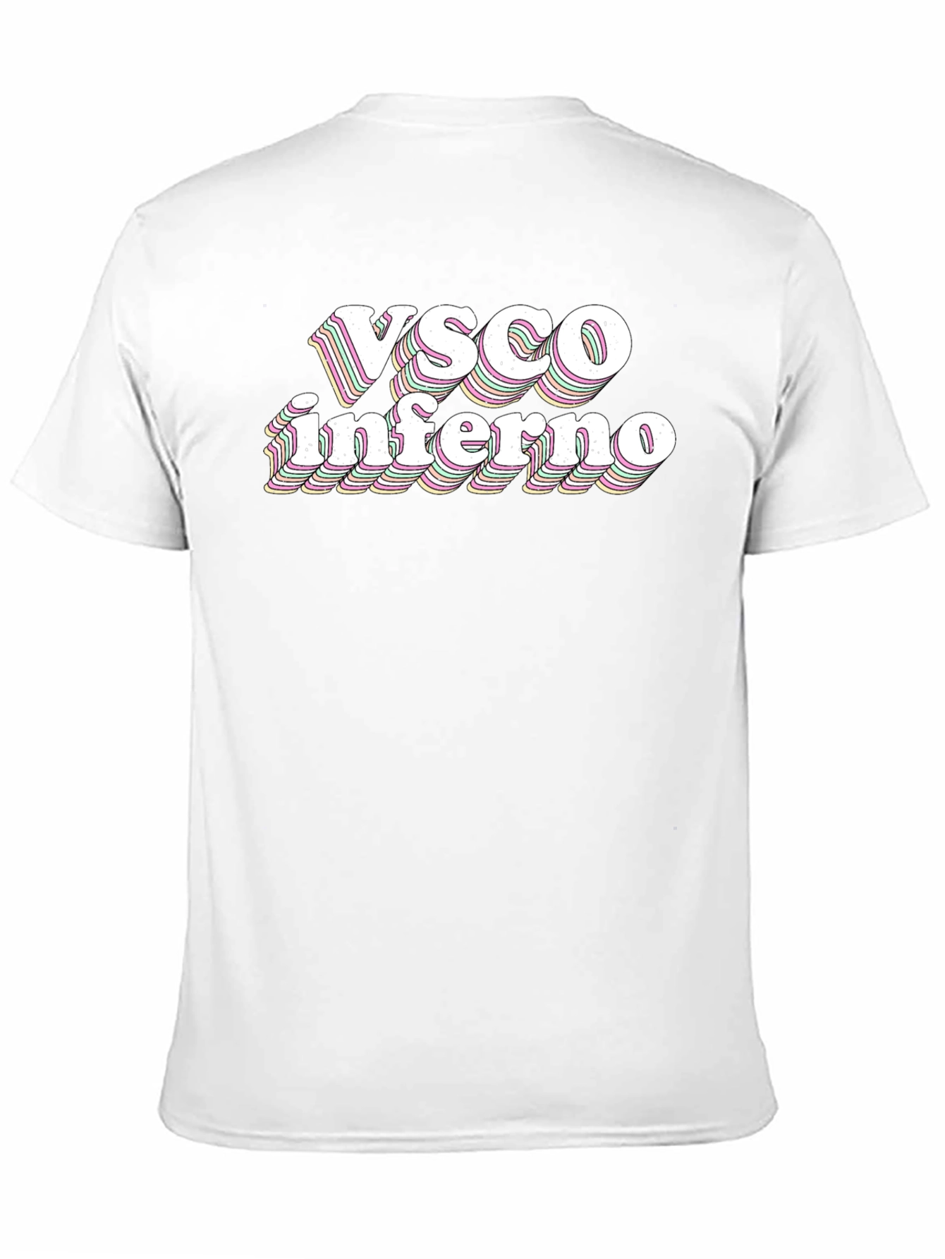 Black VSCO Inferno Graphic T-Shirt - Retro Style Tee view 11