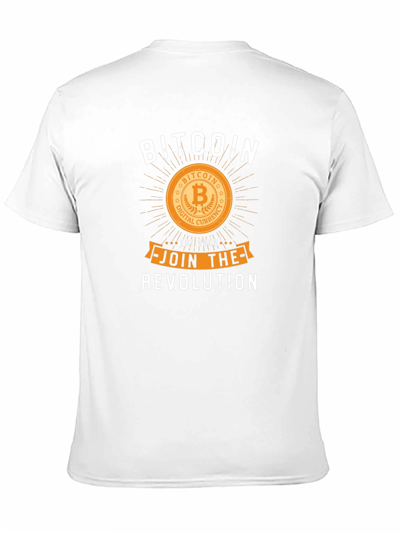 Black Bitcoin Revolution T-Shirt Crypto Investor Tee view 11