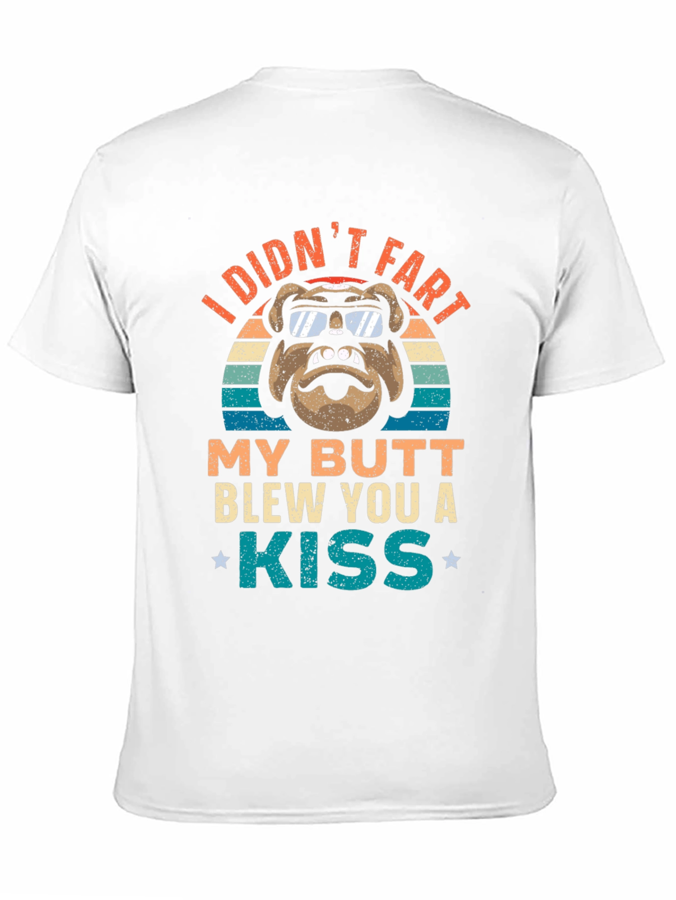 Black Funny Dog T-Shirt: I Didn't Fart, My Butt Blew You a Kiss view 11