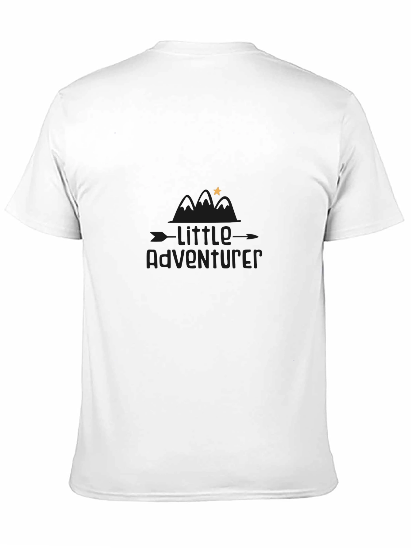 Black Little Adventurer Black Graphic Tee view 11