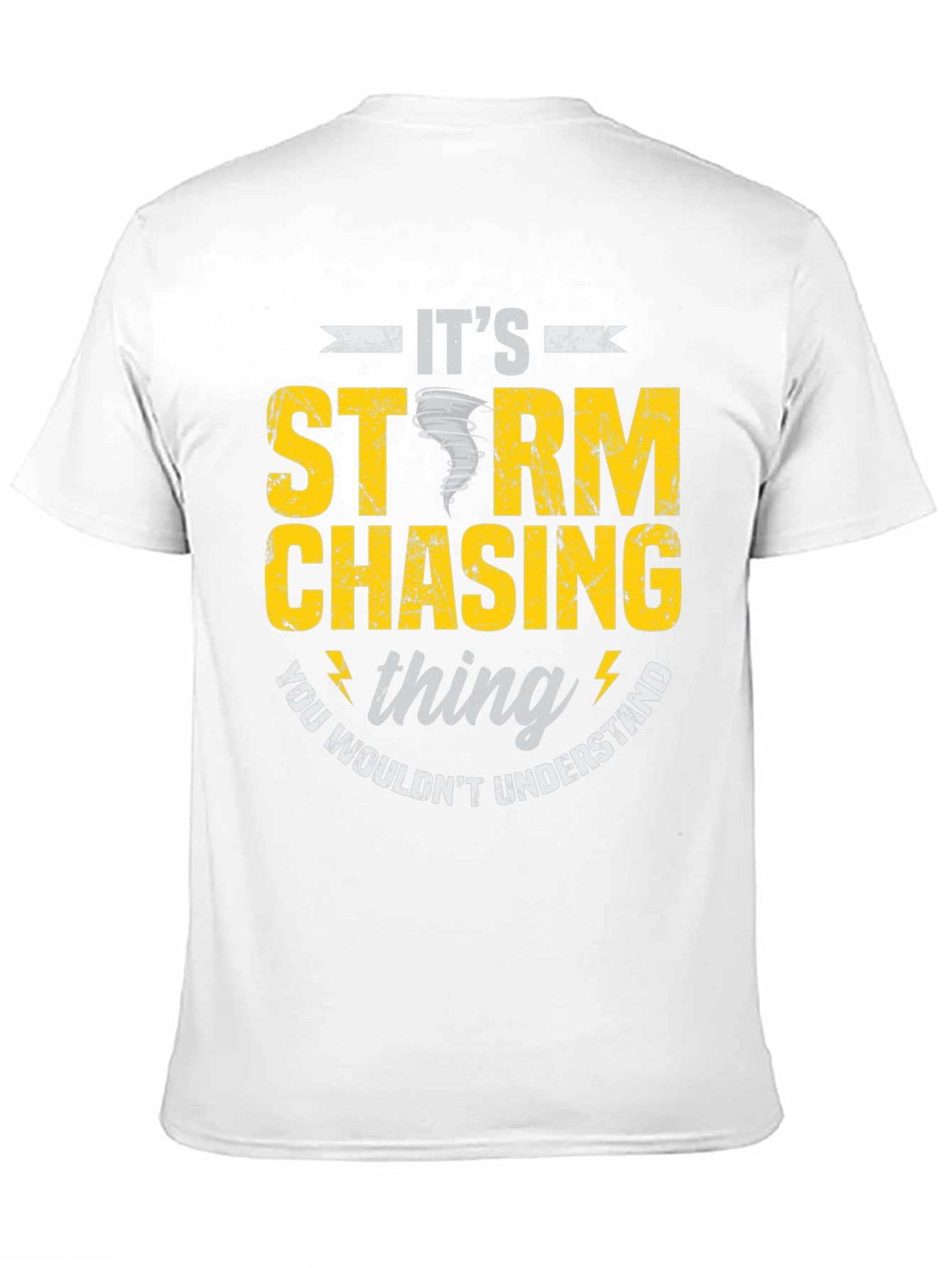 Black Storm Chasing T-Shirt view 11